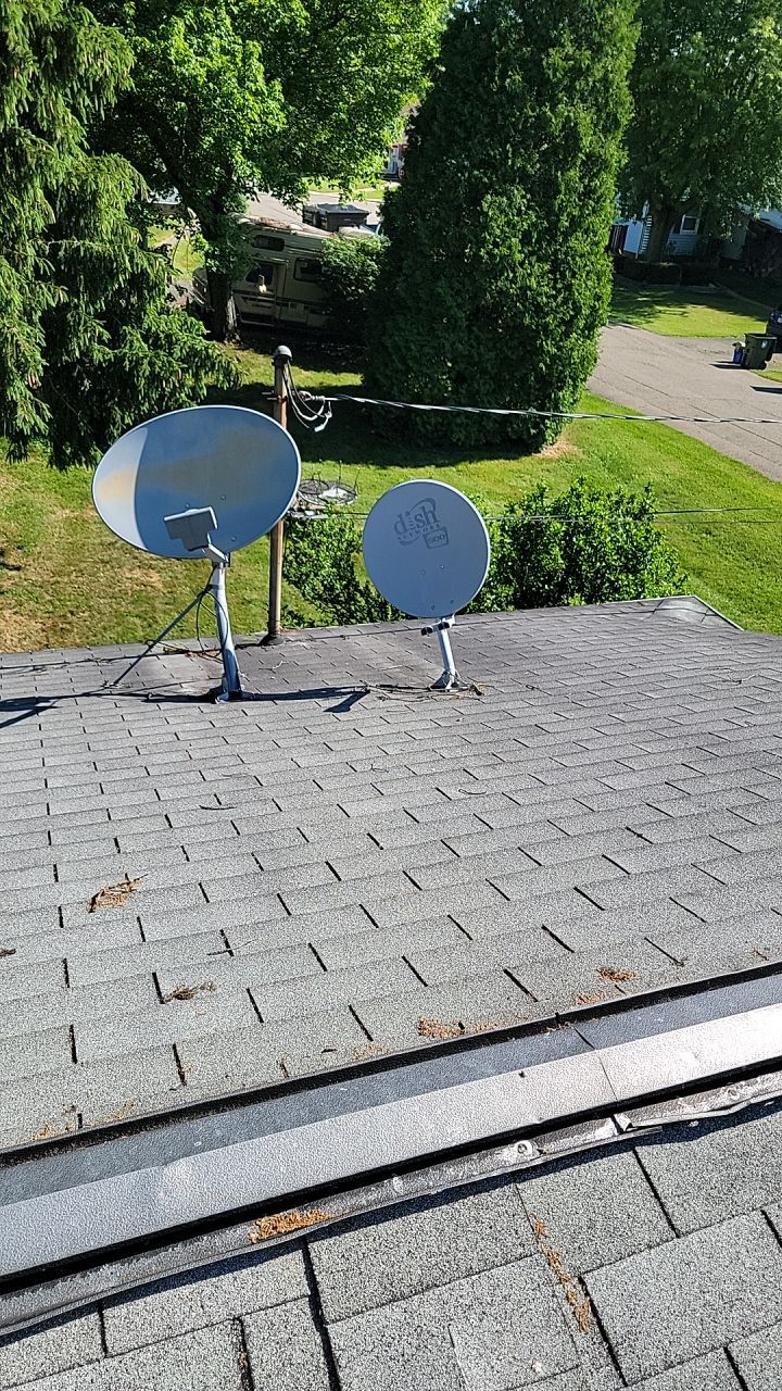 Brand: Atlas Pinnacle Color: Pristine Sunset Drip: White by Eagle Eye Roofing