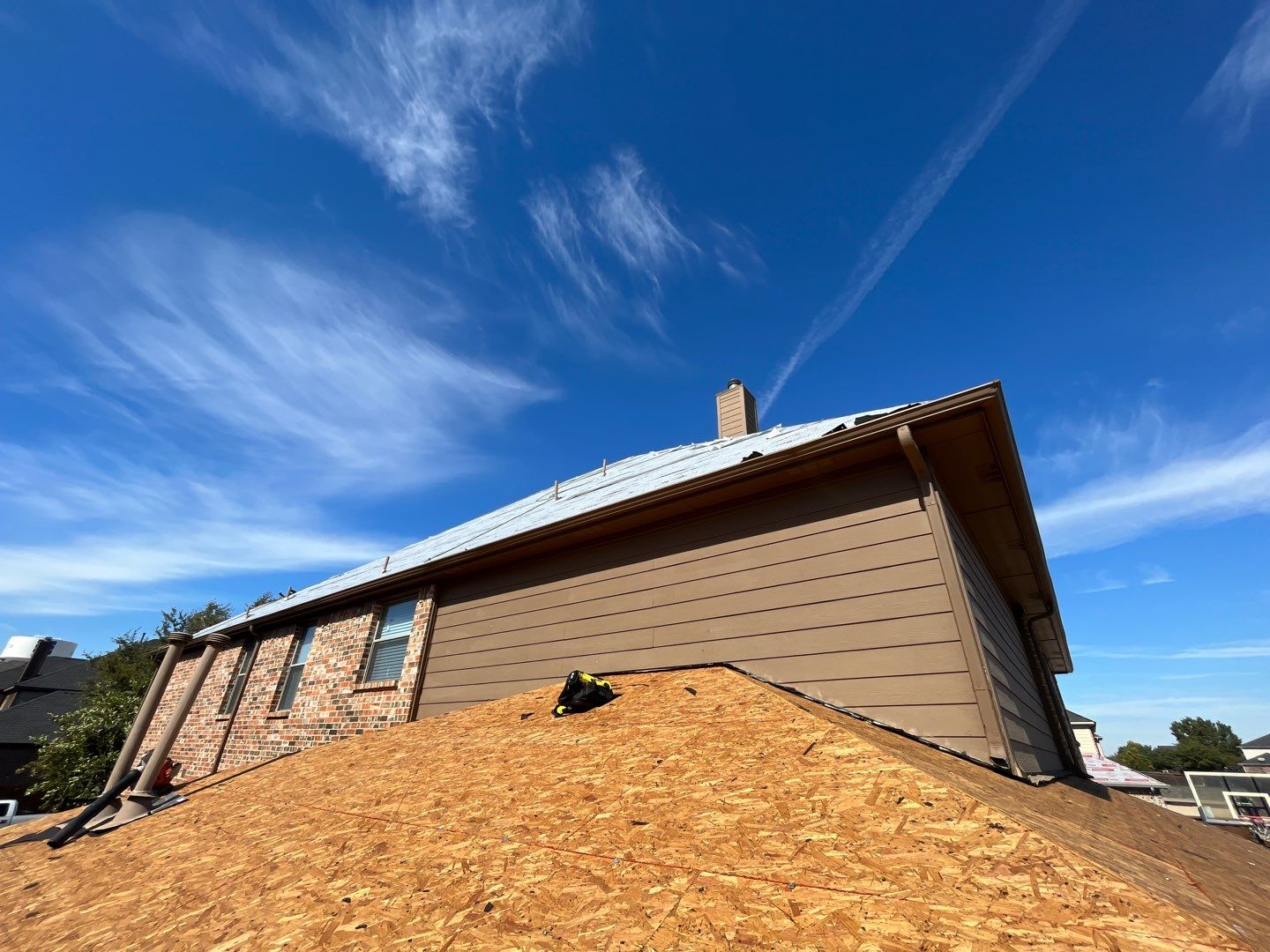 Storm Roof Damage Replacement in Frisco by First United Roofing & Construction