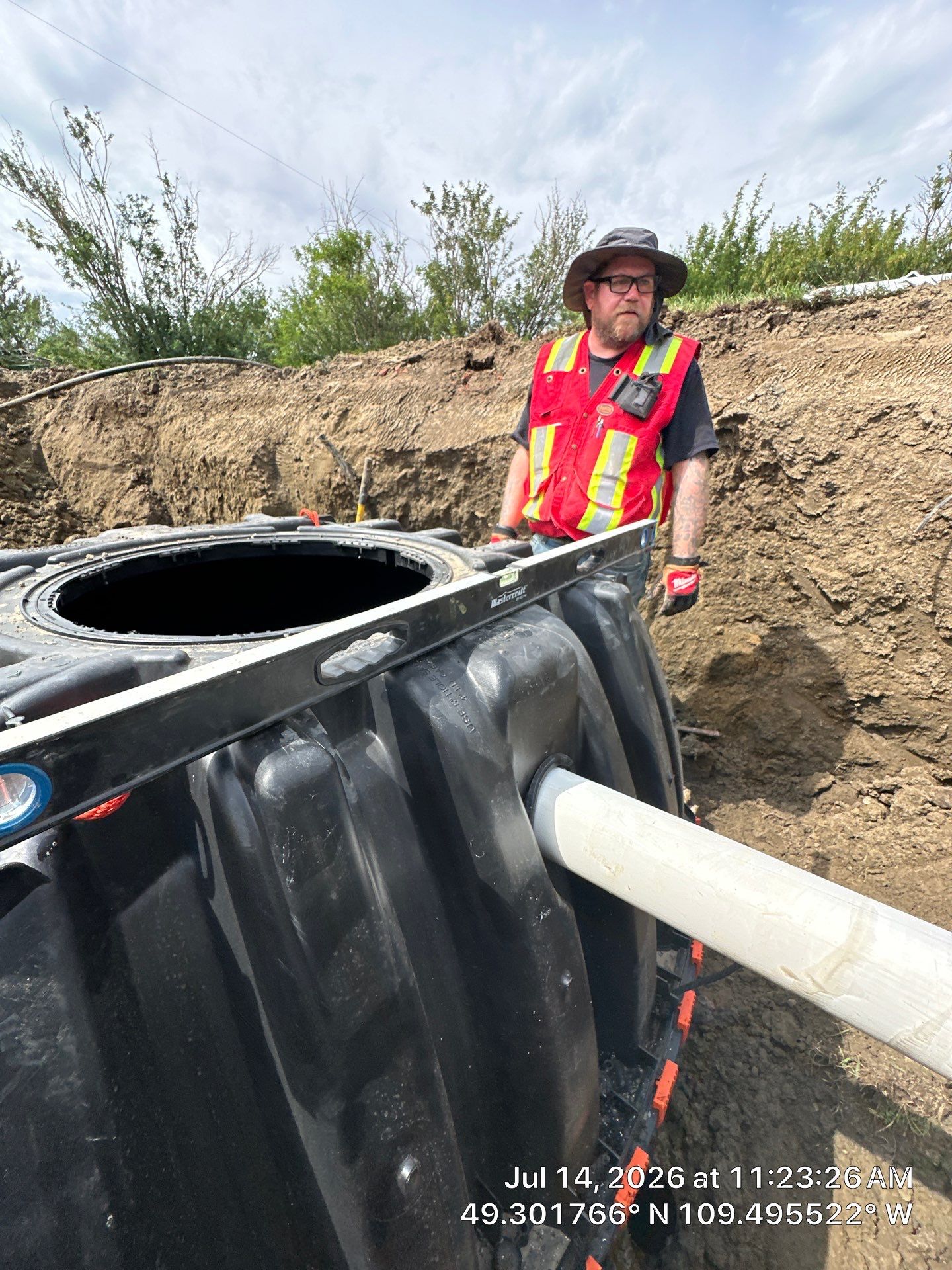 Septic System Tank Installation and Pump Replacement in Consul by Septic Medic Inc.