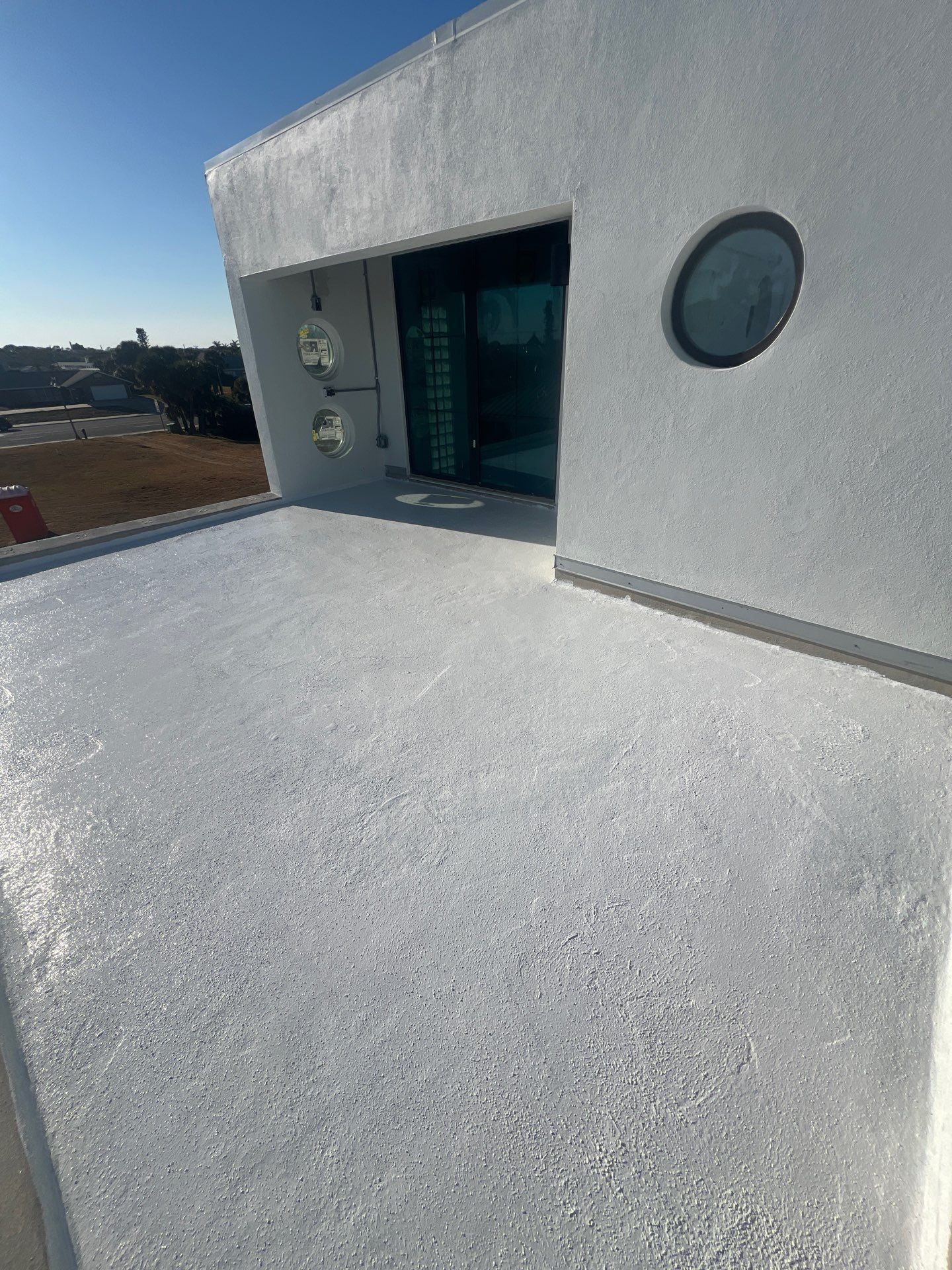 Flat Reroof Replacement Daytona Beach FL by Pinnacle Roofing Group