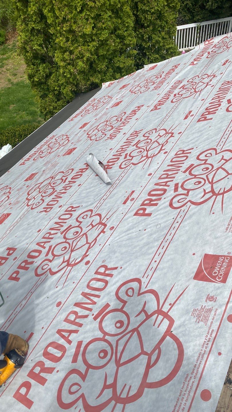 Residential Roofing Installation using Owens Corning Duration Estate Gray by A Plus Exterior