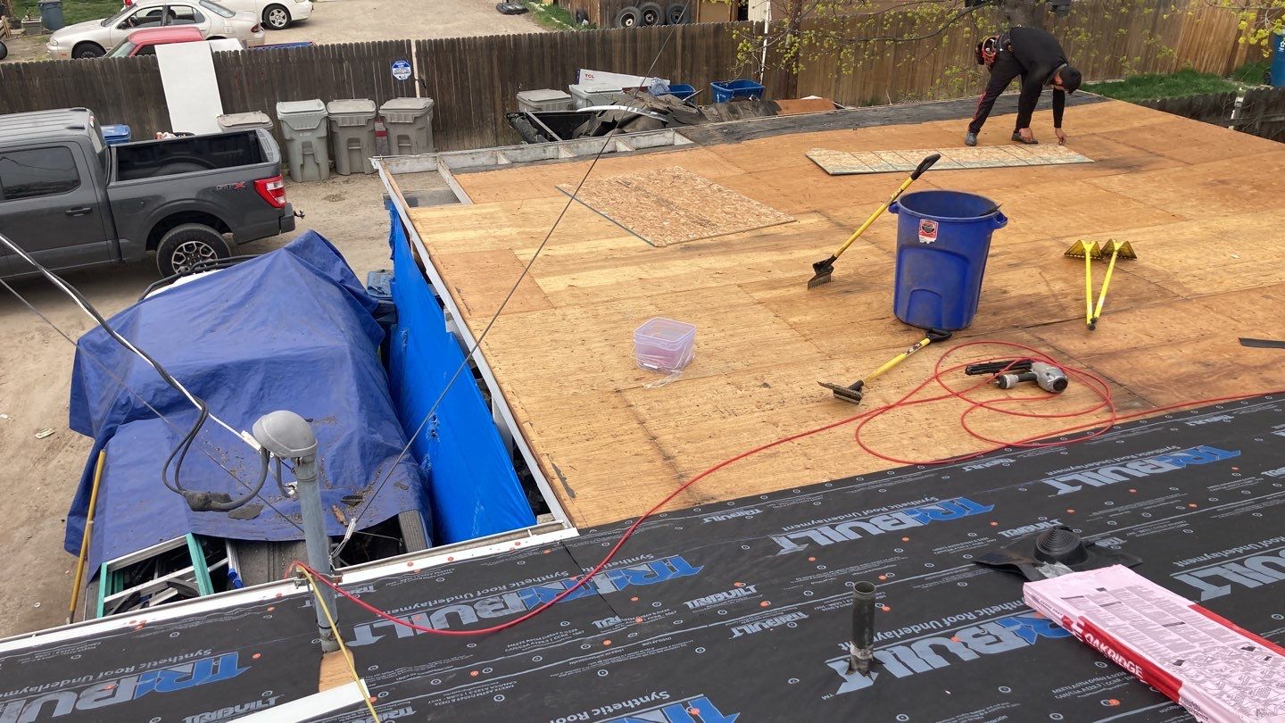 Low Pitch Residential Roofing Installation for damaged roof in Nampa by ID Roofing LLC