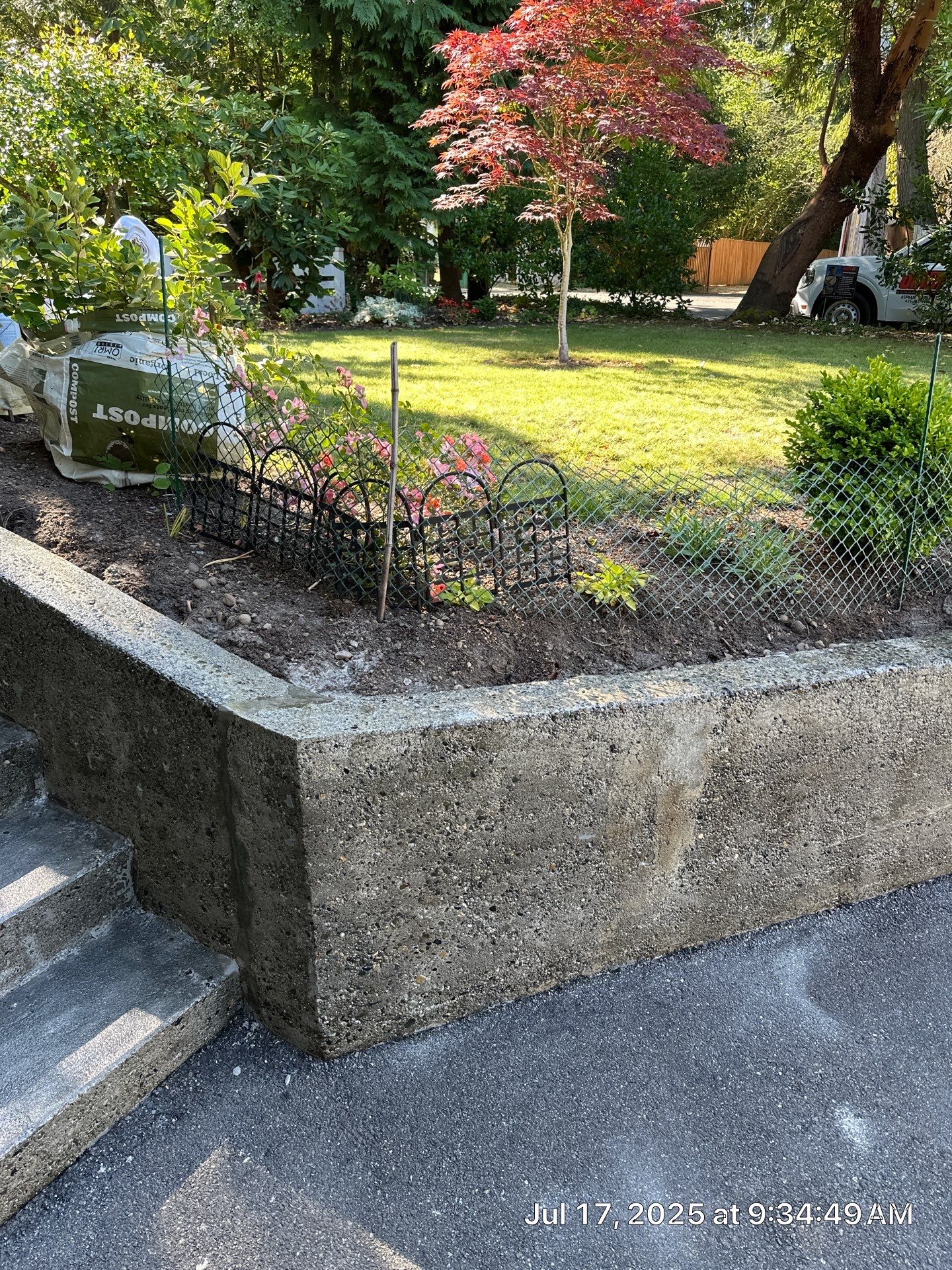 Epoxy Stairs & Sealcoat Driveway Application by Jireh Asphalt & Concrete Inc 