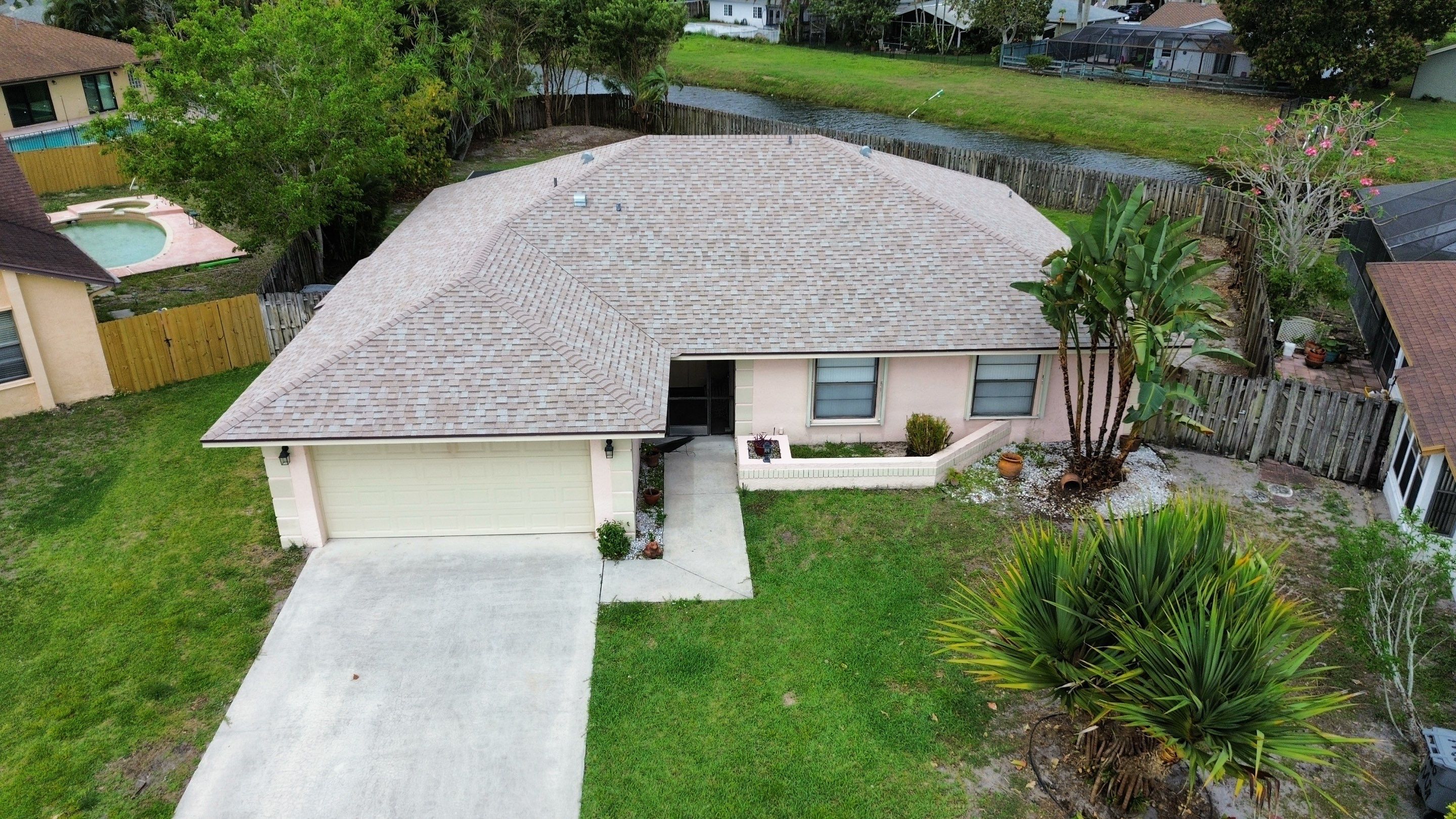 Shingle Roof in Boca Fontana by Hercules Roofing