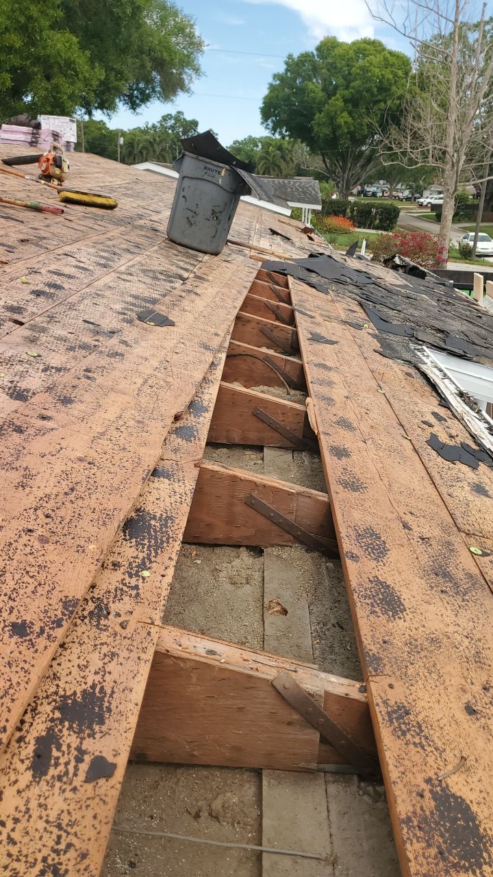 Project in St. Petersburg 33710 by Mitchell Roofing Company LLC
