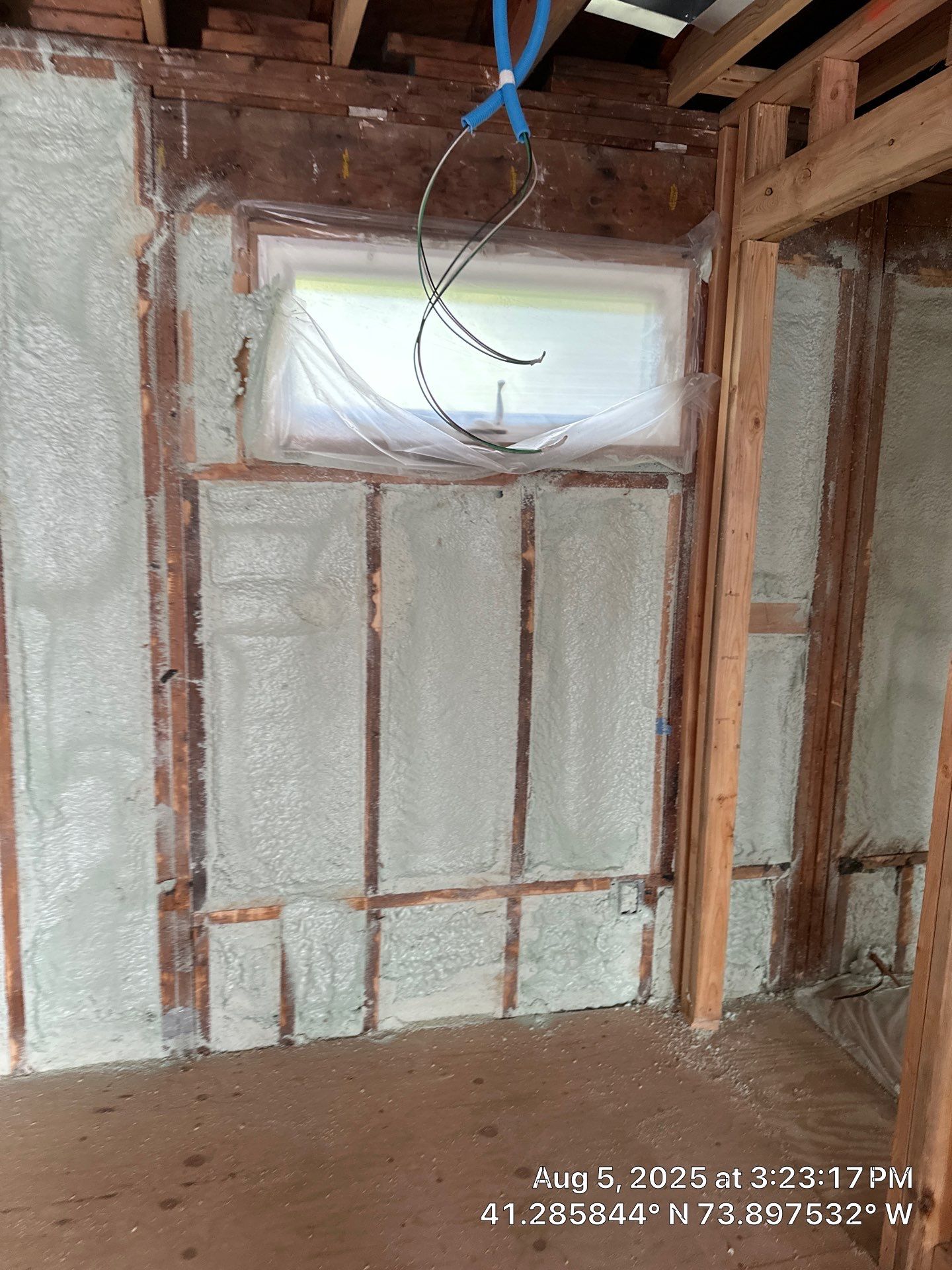 Home Remodel using Closed Cell Spray Foam by NYS Foam & Energy