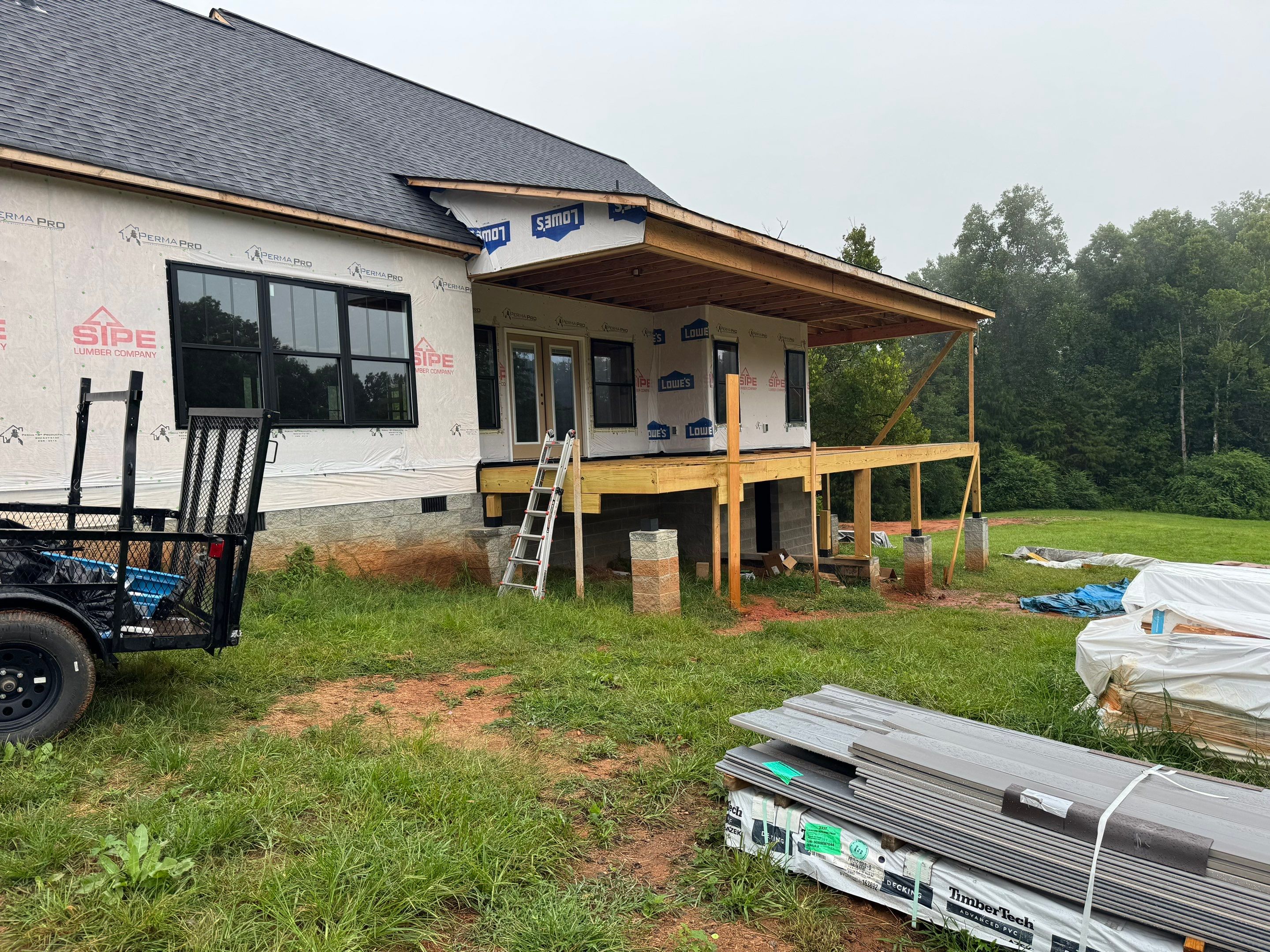 Massive Deck Completed with Custom Details! by A Step Above Handy LLC
