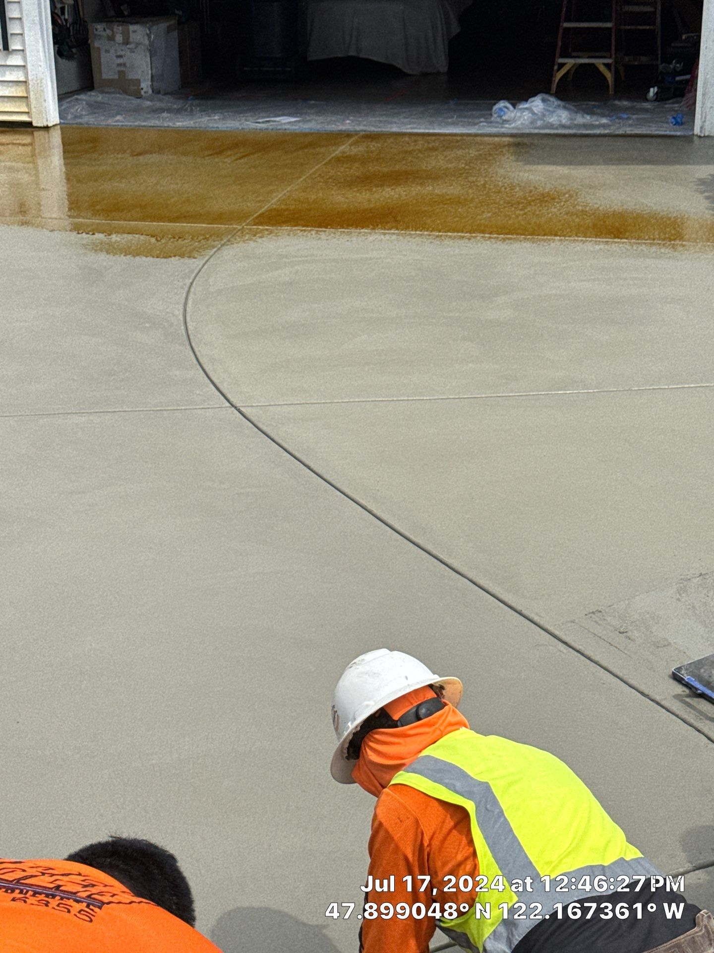 Luis | Concrete Driveway by Jireh Asphalt & Concrete Inc 