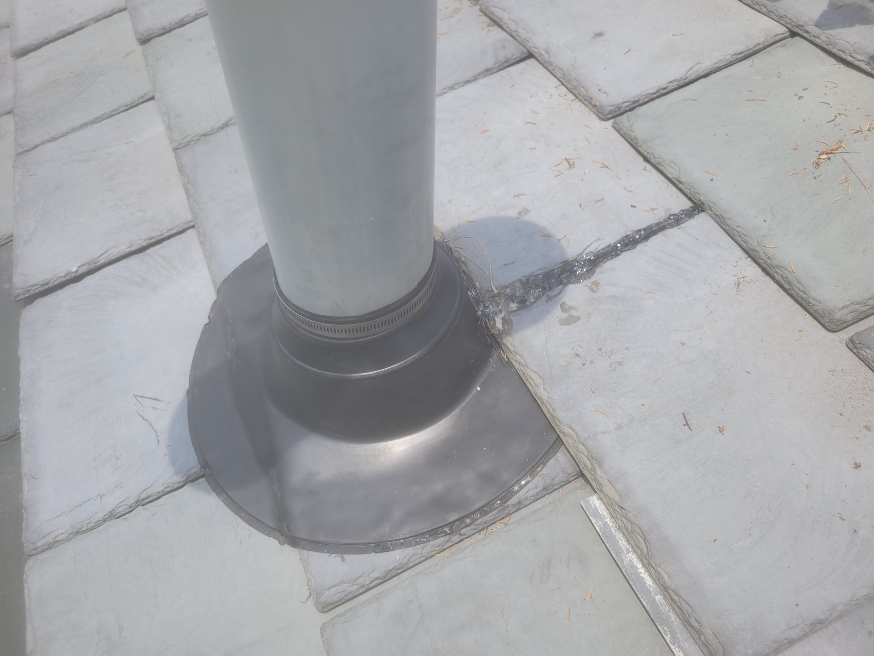 Roof Repair using Eco Star Slate tile by The B.A.R Roofing