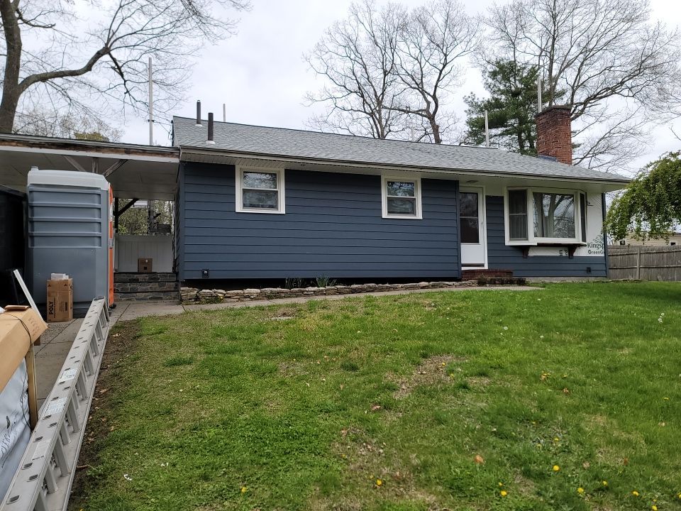 Siding Installation using Everlast Composite Siding by UBrothers Construction