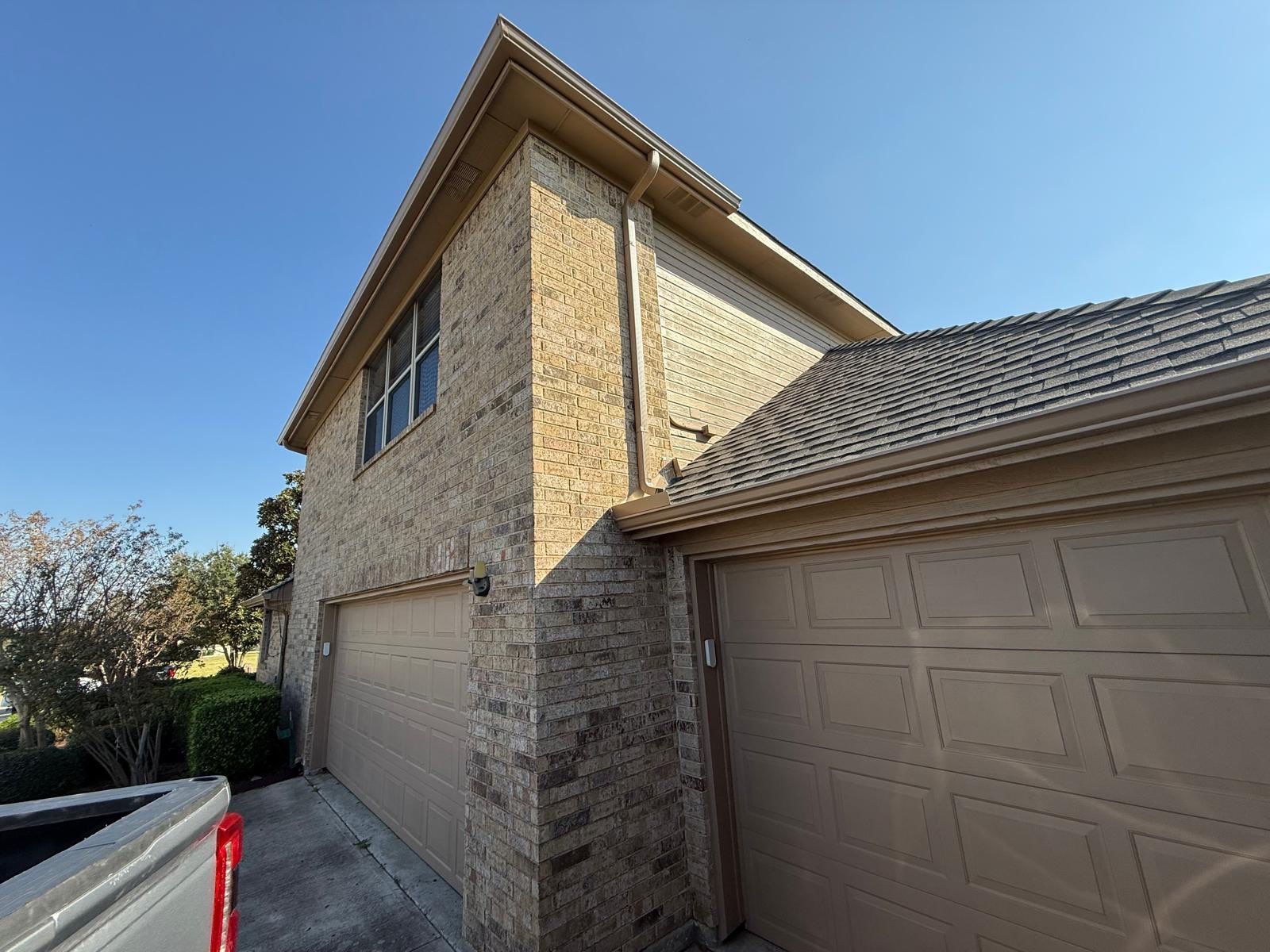 TAMKO-WW Light Brown/Cream Brick by Tejas Roofworks + Restoration