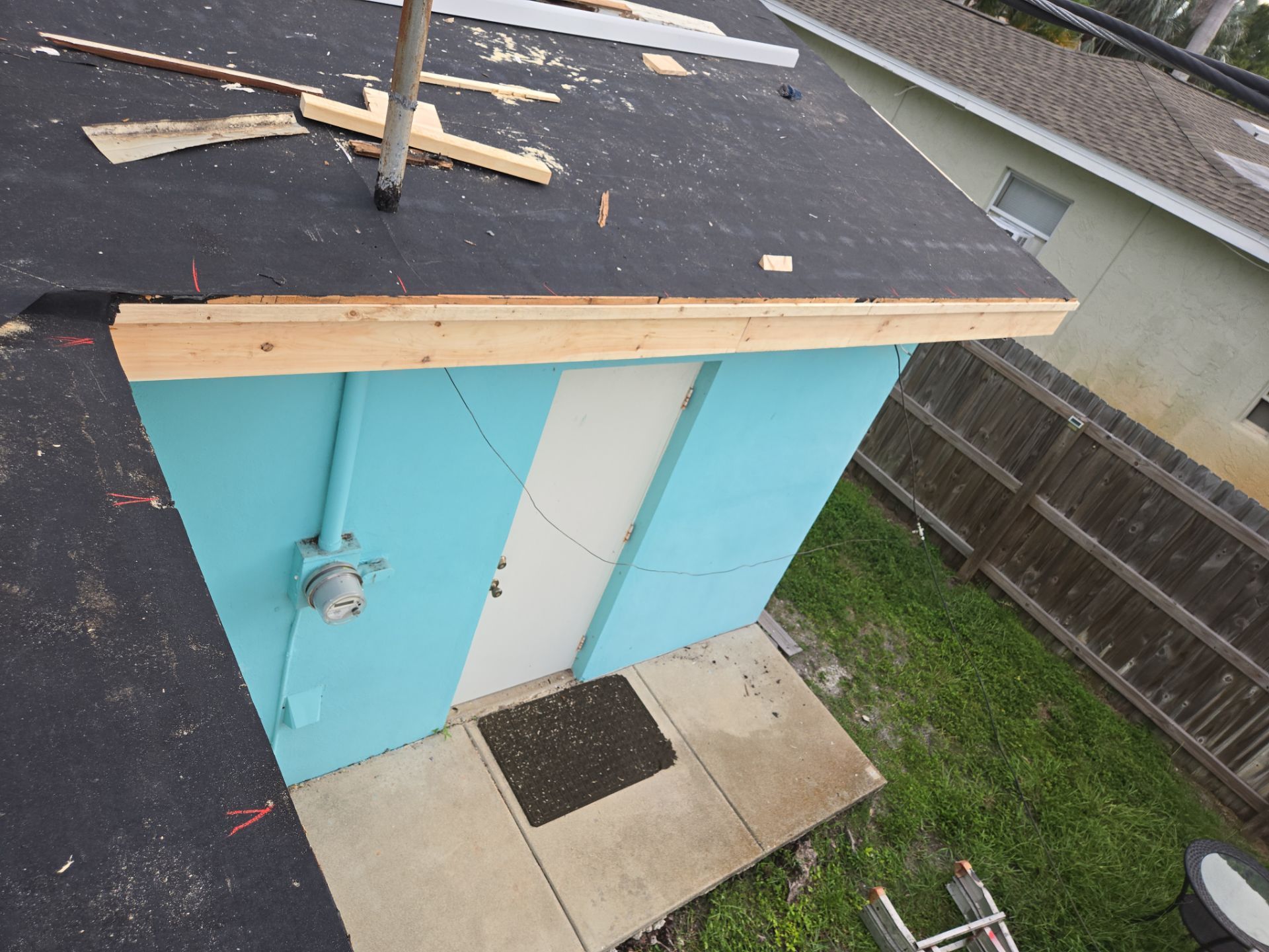 Project in St. Petersburg 33710 by Mitchell Roofing Company LLC 