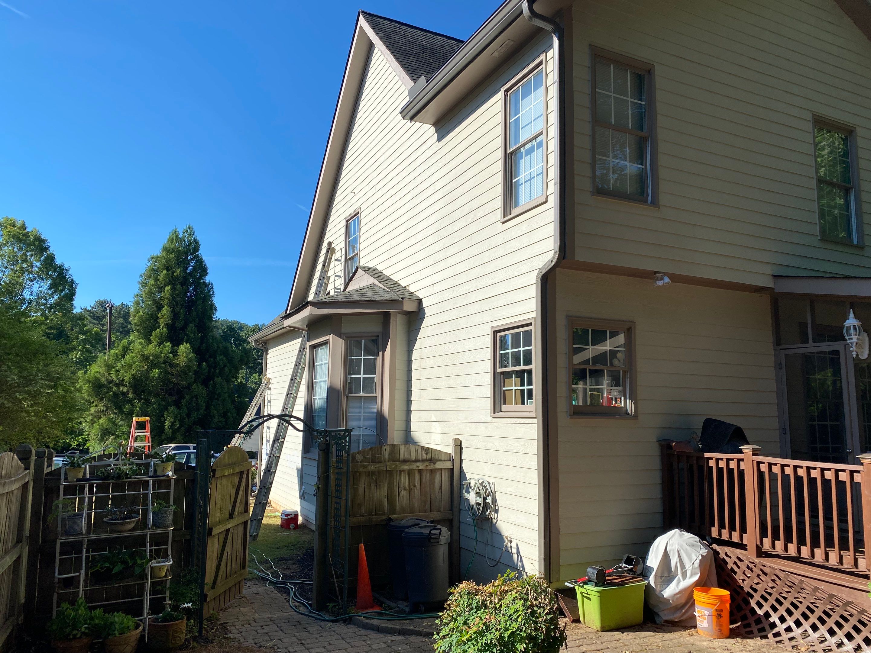 Exterior Residential Painting and Siding Refresh in Marietta by Swift Home Renovations