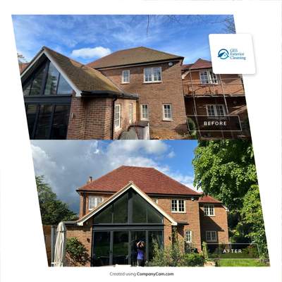 Roof Clean  - Moss Removal - Gutter Clean using Honda 15lpm Low Pressure Washing Machine