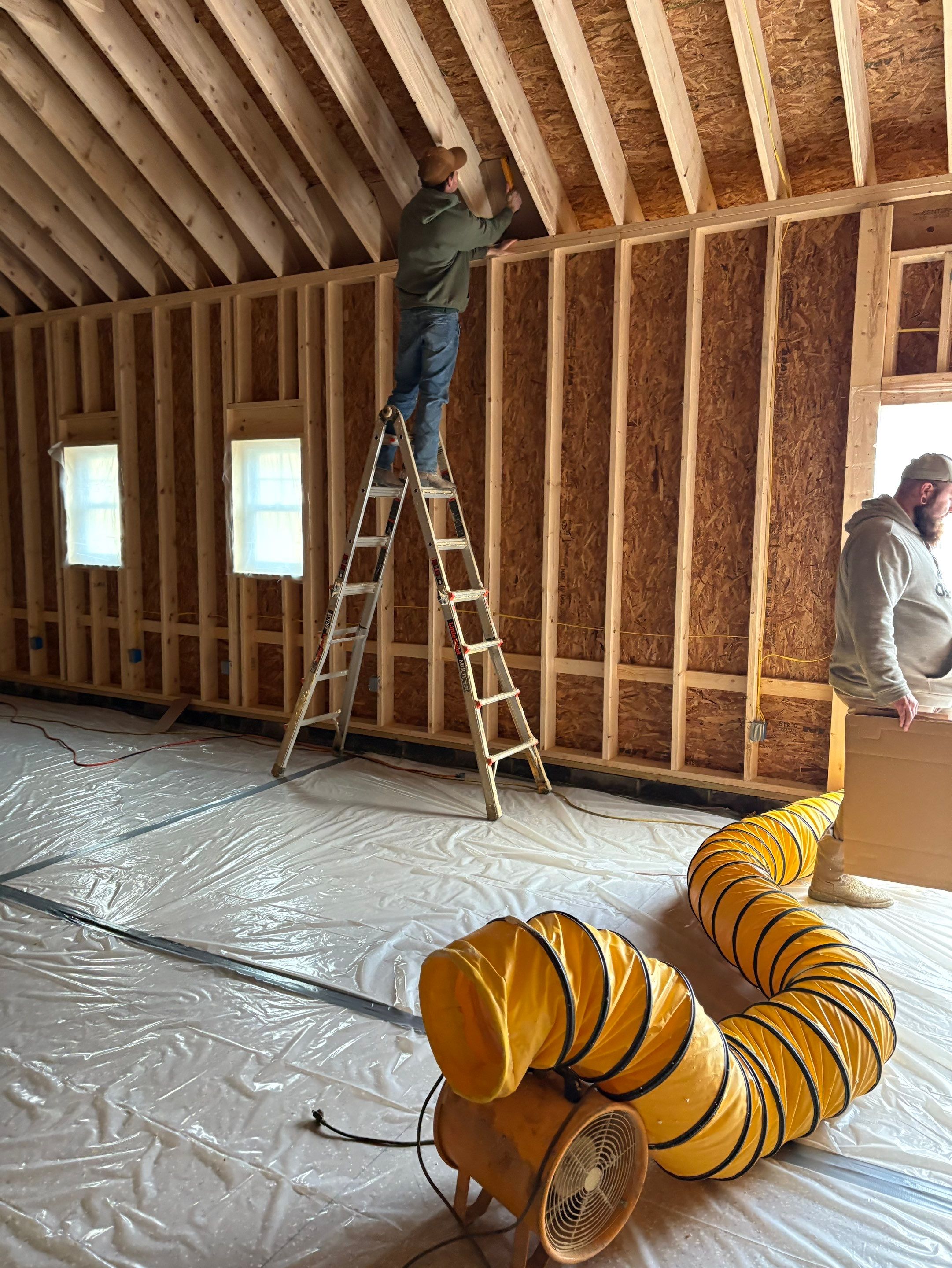 Project in Front Royal by HomeGuard Foam and Foundation