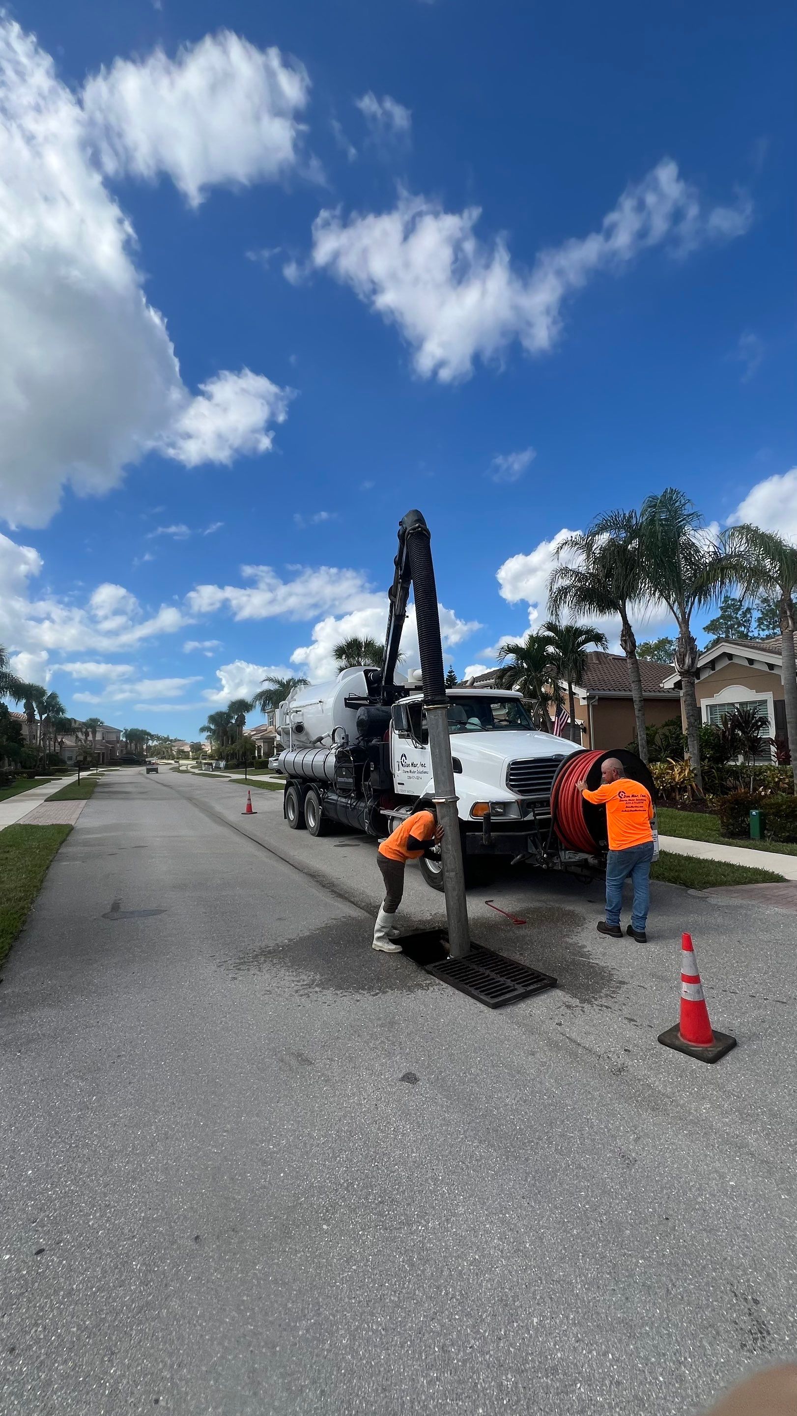 Community Stormwater System Catch Basin Cleaning by Don Mar, Inc. Storm Water Solutions