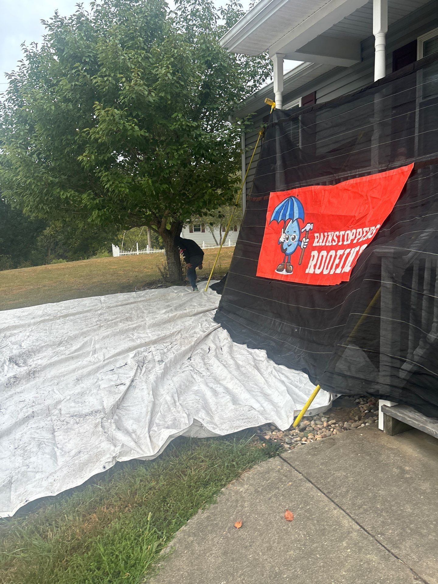 Residential Roofing Installation using GAF Timberline HDZ by Rainstoppers Roofing