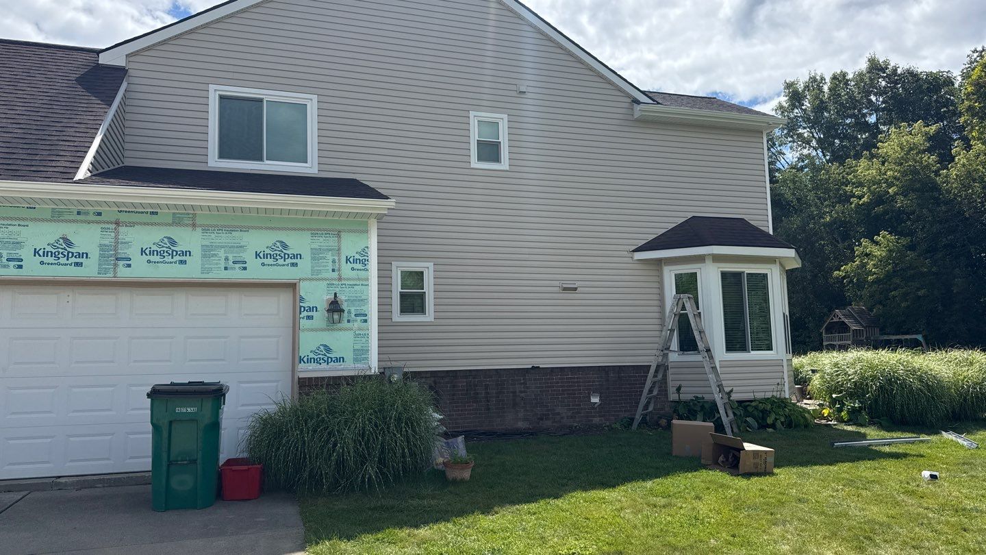 Siding Replacement using Alside D4 Odyssey-Plus Dutchlap Tuscan Clay by 180 Contractors