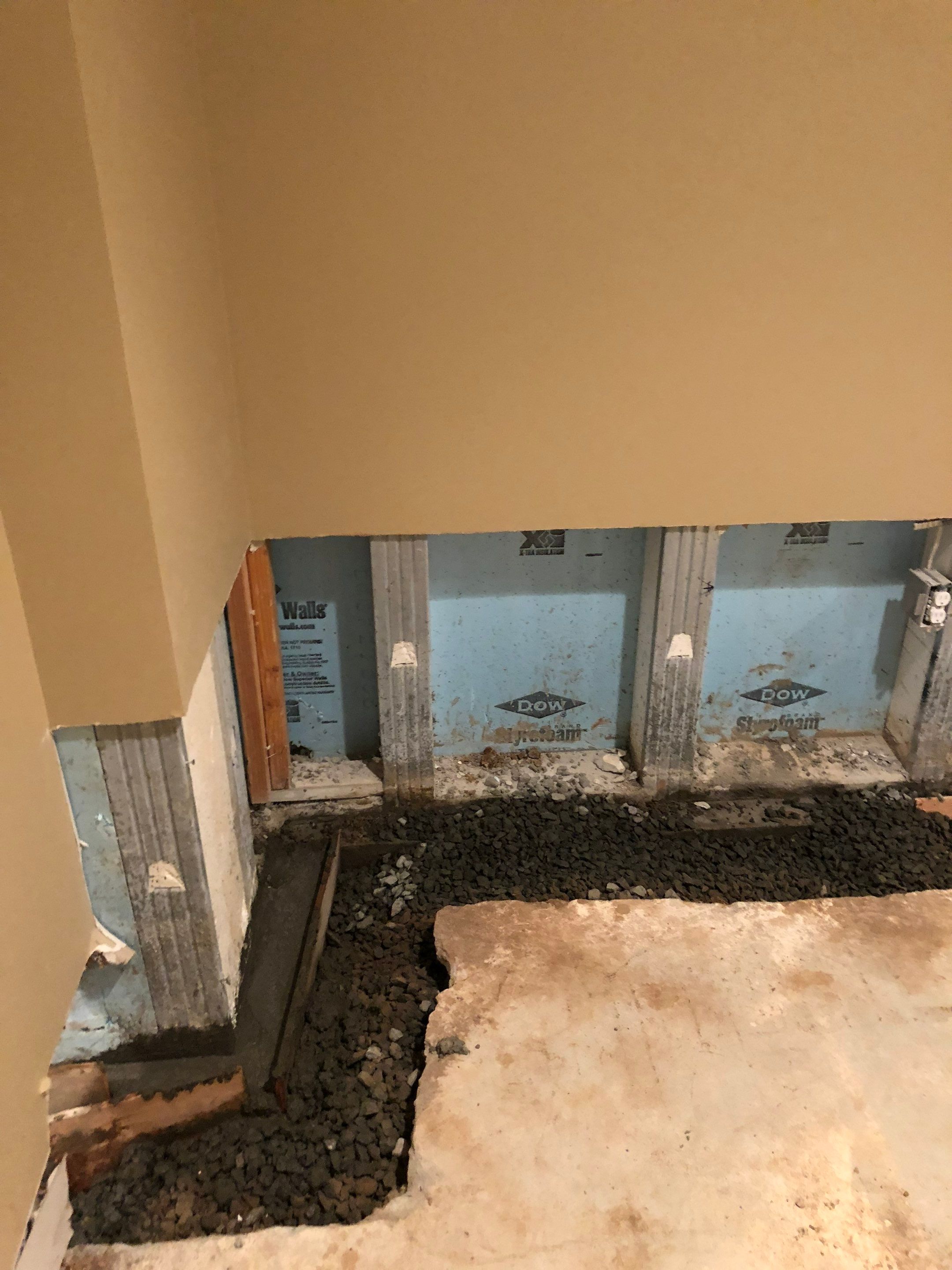 Interior French Drain Job in Summit, NJ by Pure Service Pro, LLC 