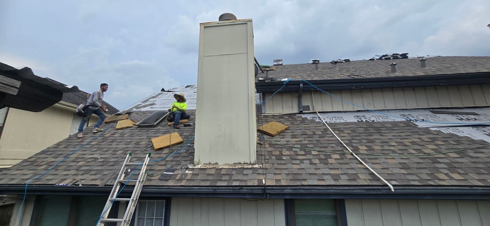 Project in Sugar Land by Roof Guard And Construction