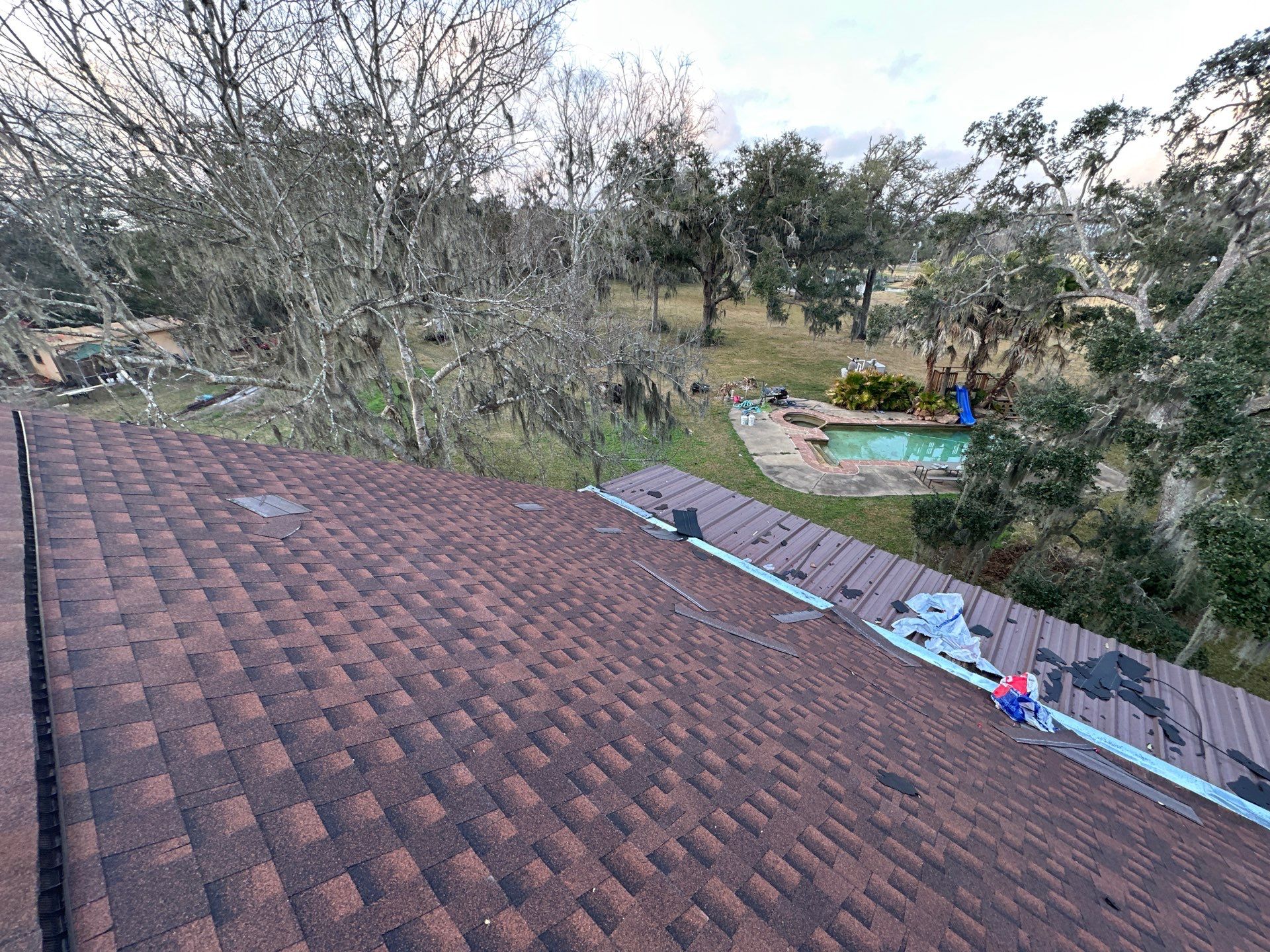 Gaf Hdz Hickory  by Motion Roofing