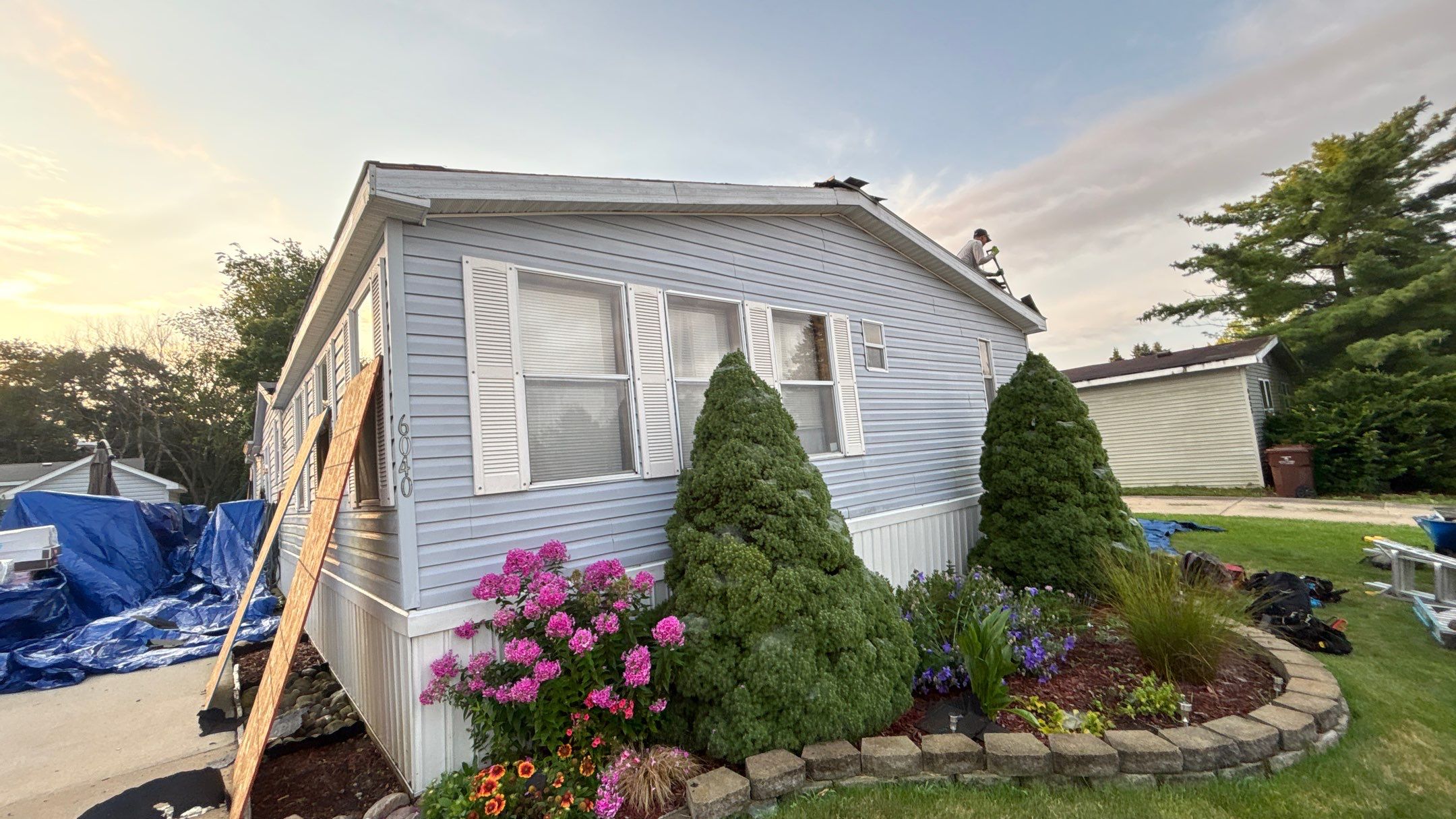 Roof Replacement using Owens Corning Sierra Gray by 180 Contractors