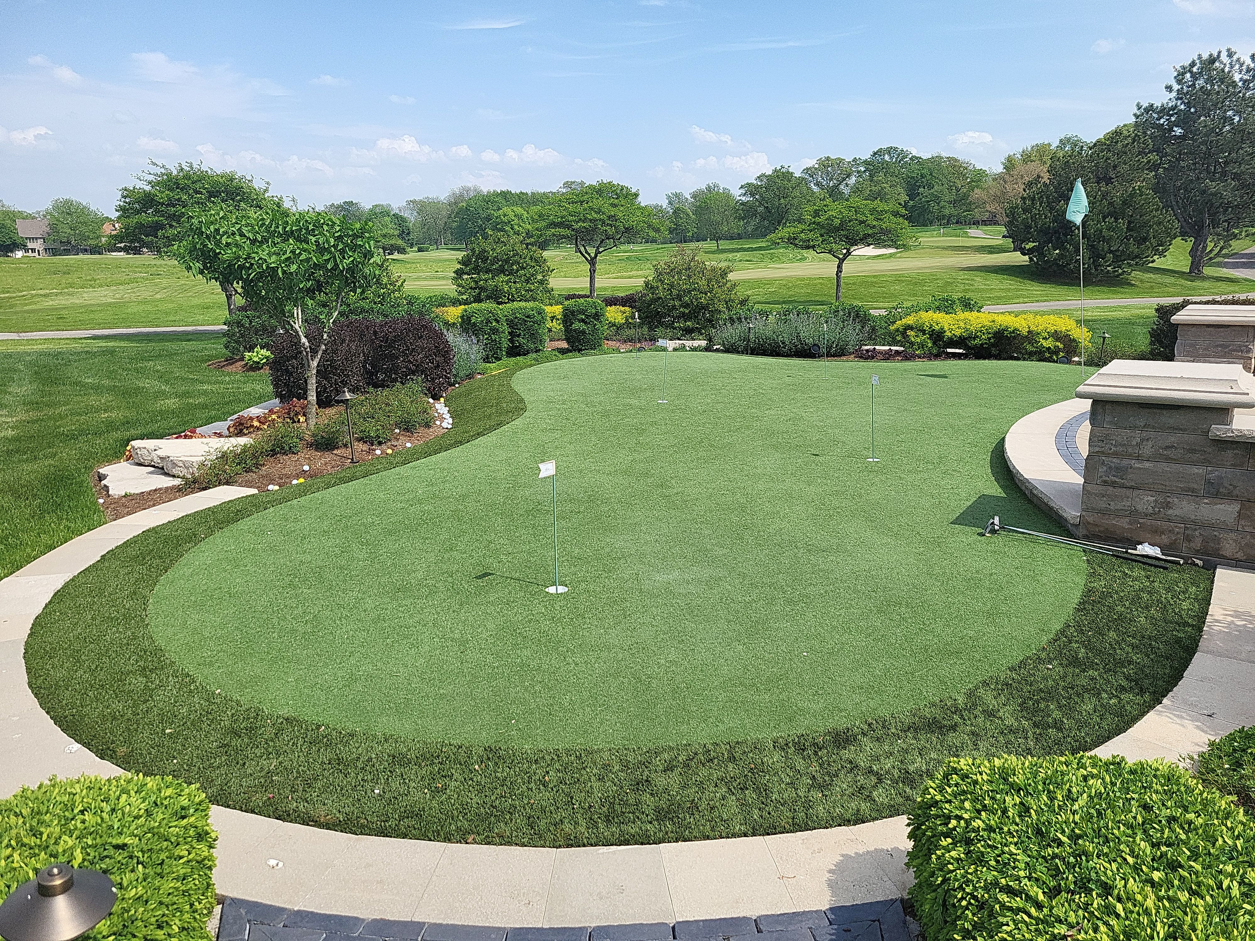 Practice Green in Aurora, IL by Southwest Greens Midwest