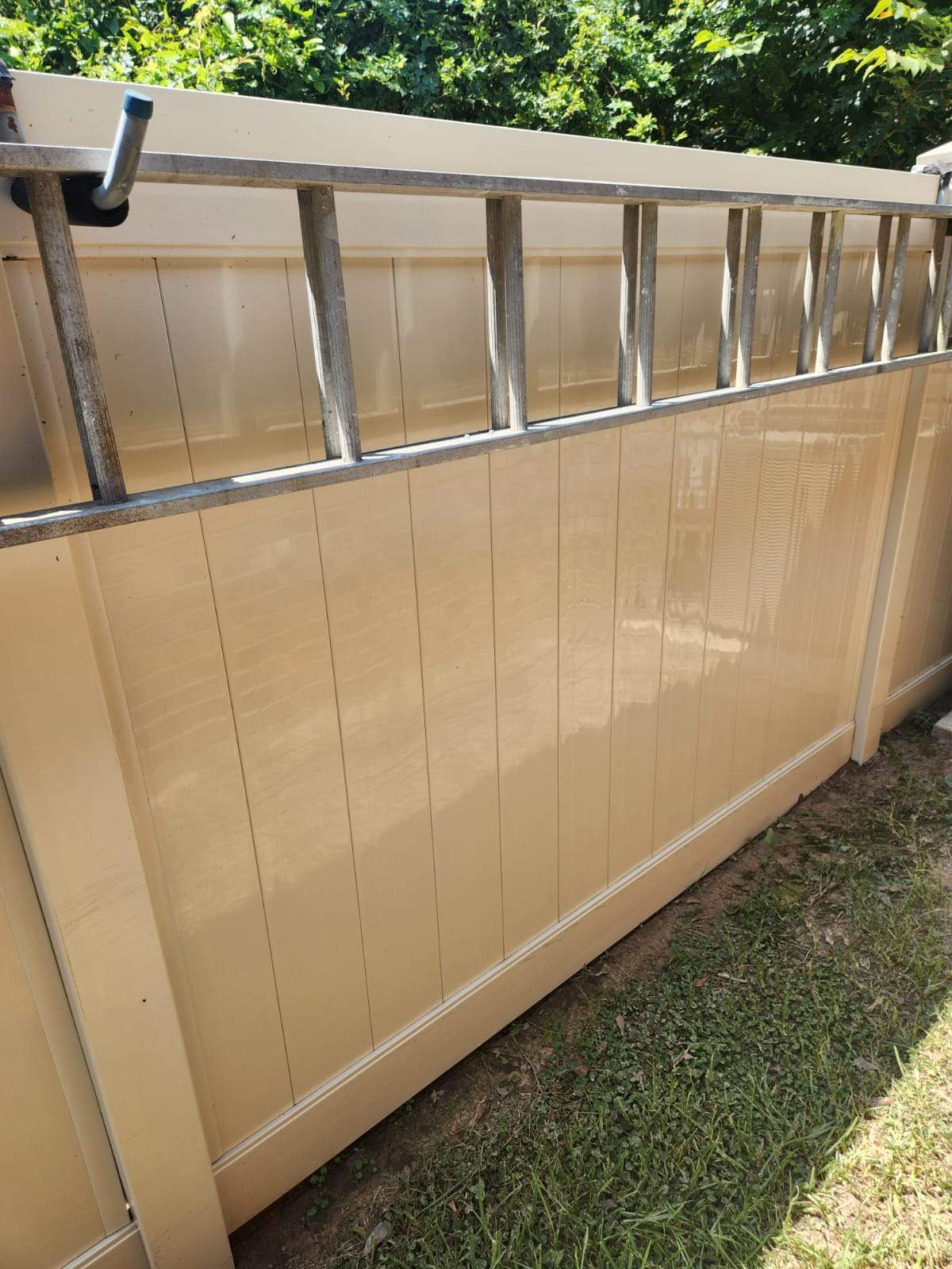 Fence Soft Wash by College Bros Outdoor services