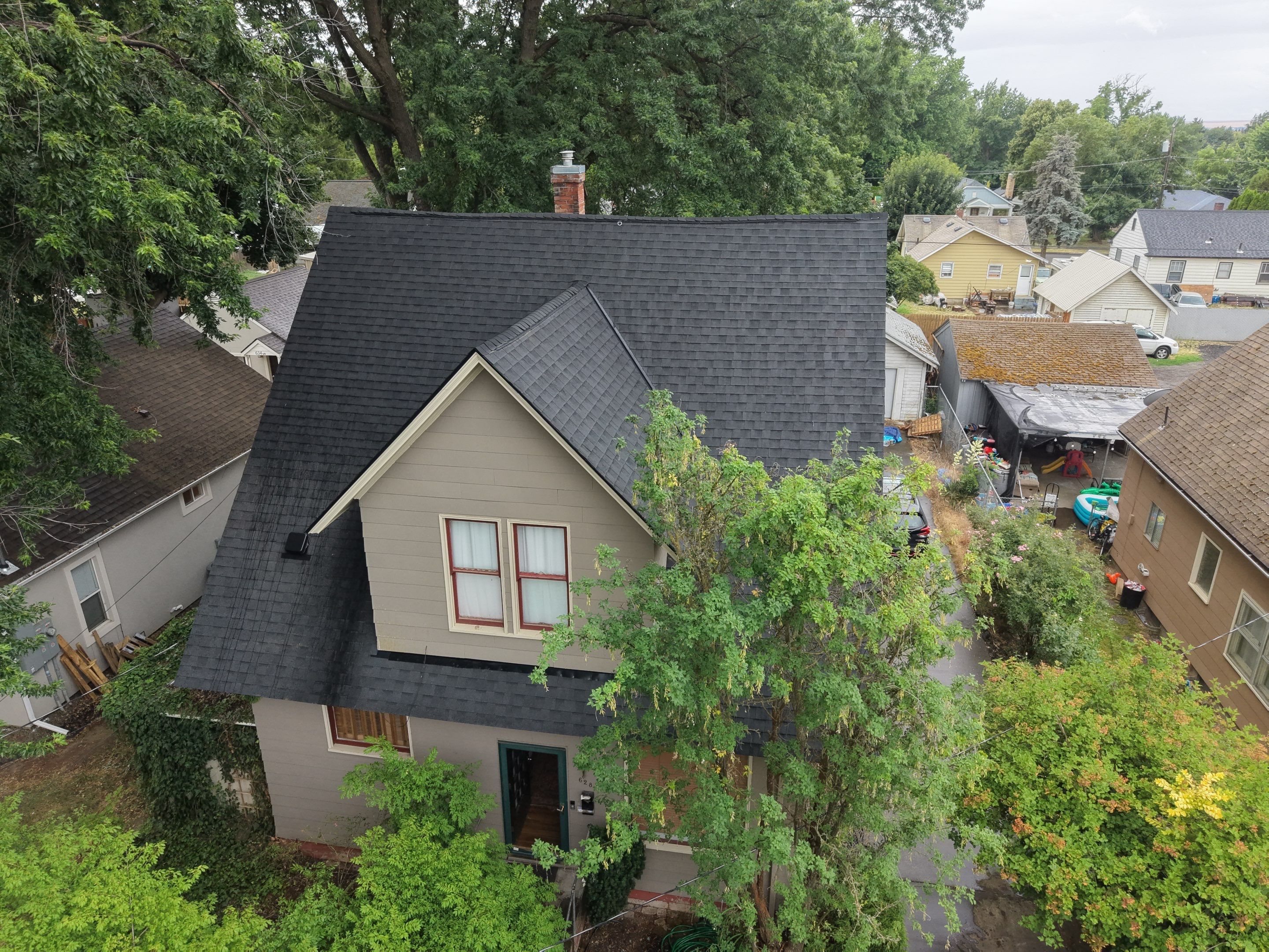 Complete Asphalt Shingle Roof Installation for Walla Walla Residence by Alpine Roofing