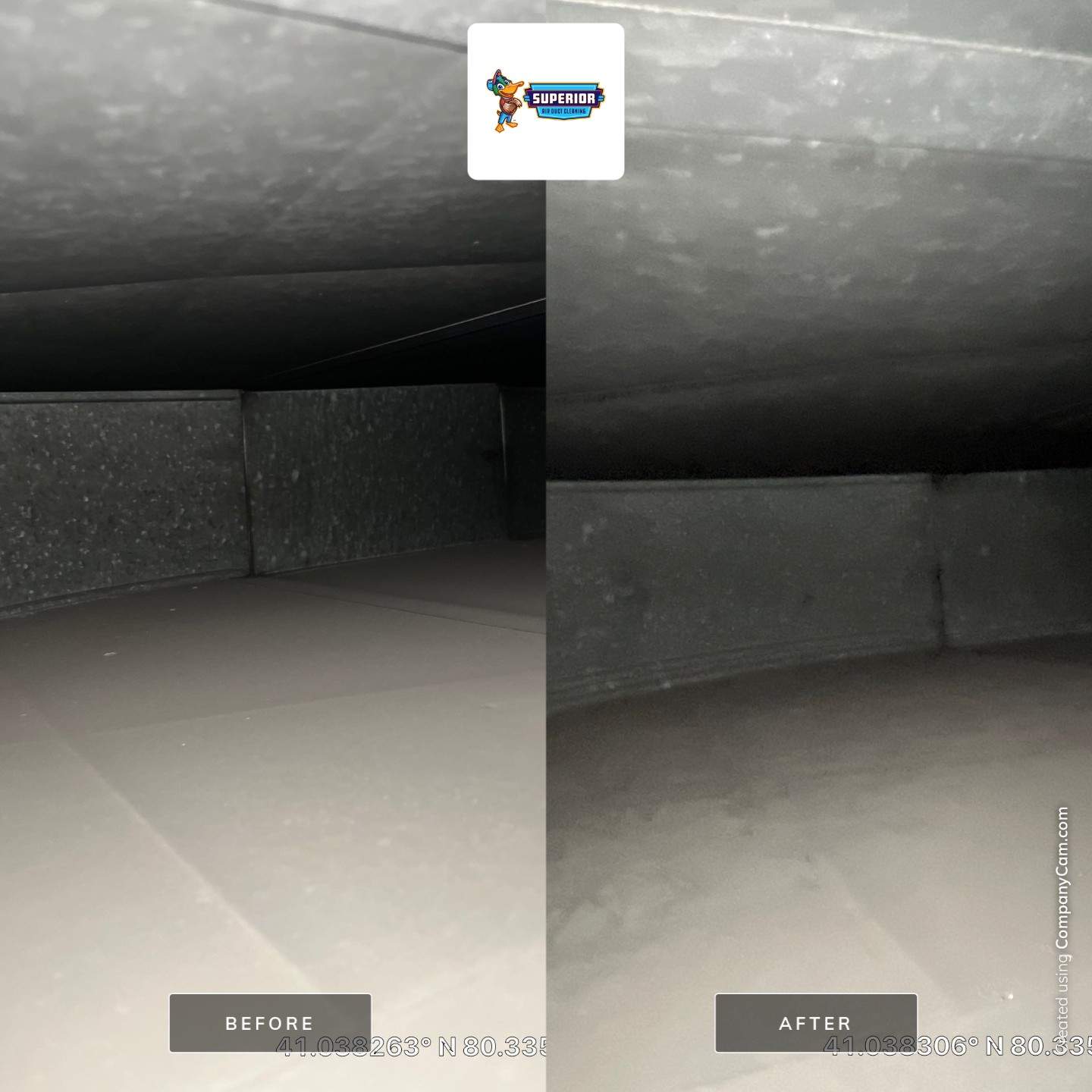 Air Duct Cleaning With a Vacuum Truck in New Castle, PA by Superior Air Duct Cleaning
