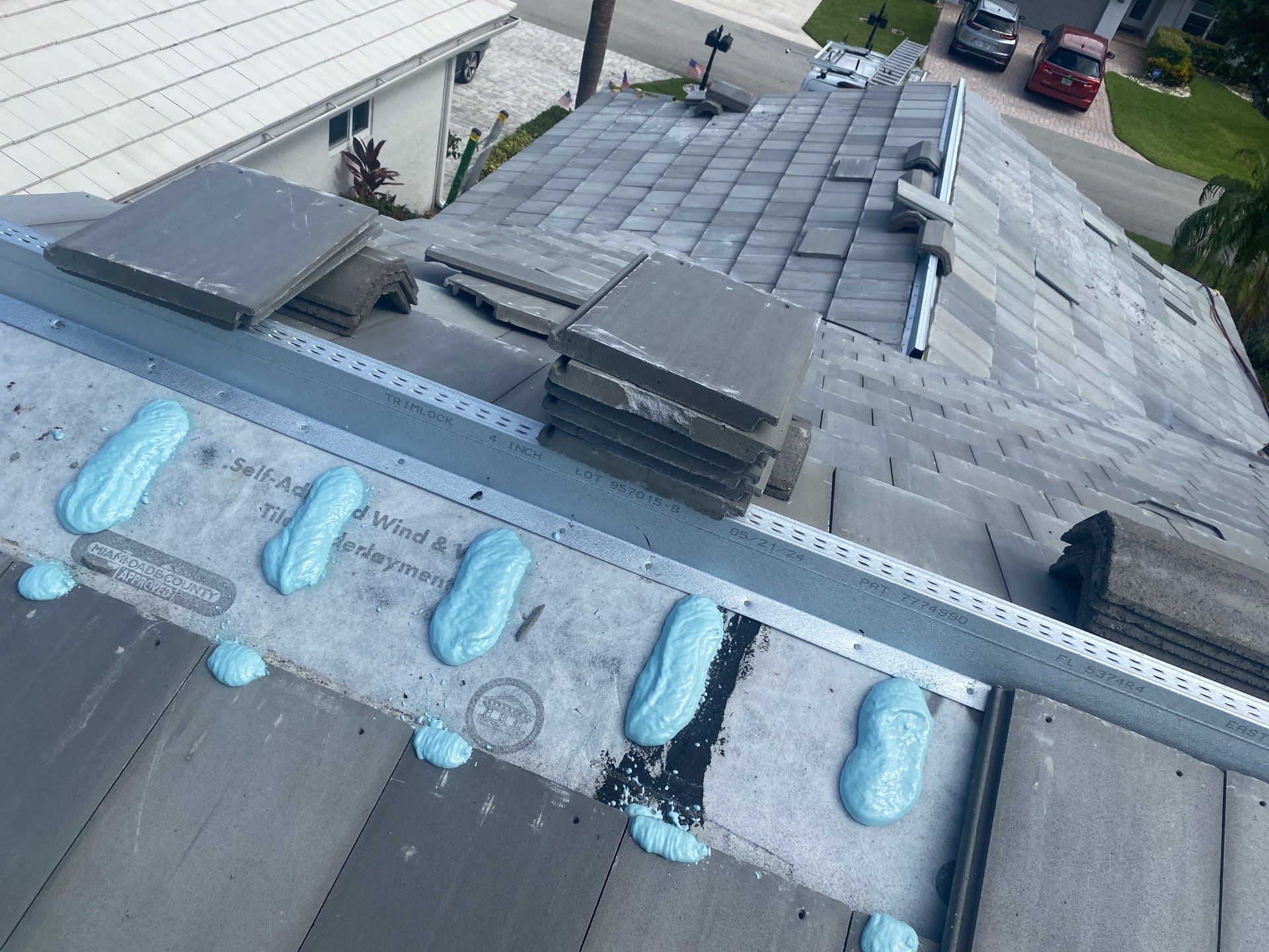 Residential Roofing Installation using Eagle Roofing Tile by BLUES BROTHERS ROOFING