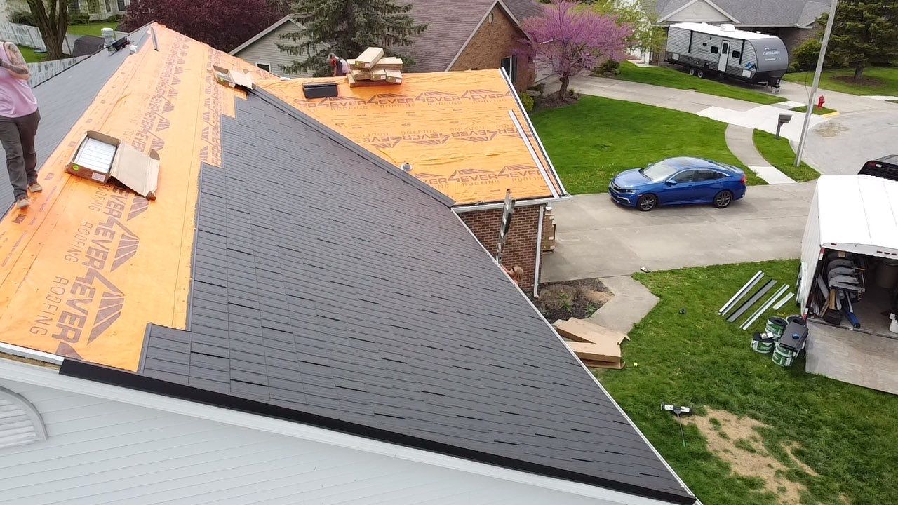 Metal Shingle Shake Roof Installation – Sidney, Ohio by 4Ever Metal Roofing