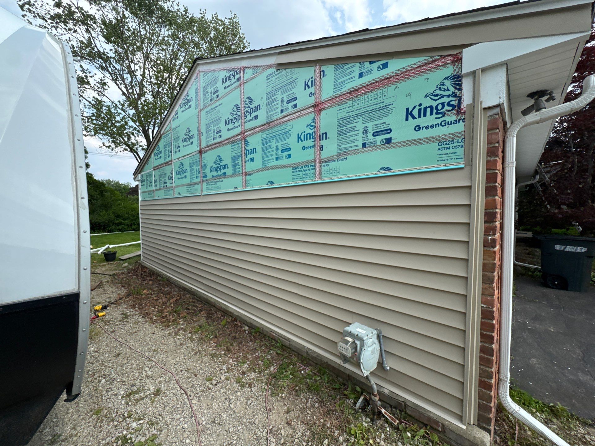 Siding Replacement using Alside Charter Oak D4.5" Vintage Wicker by 180 Contractors