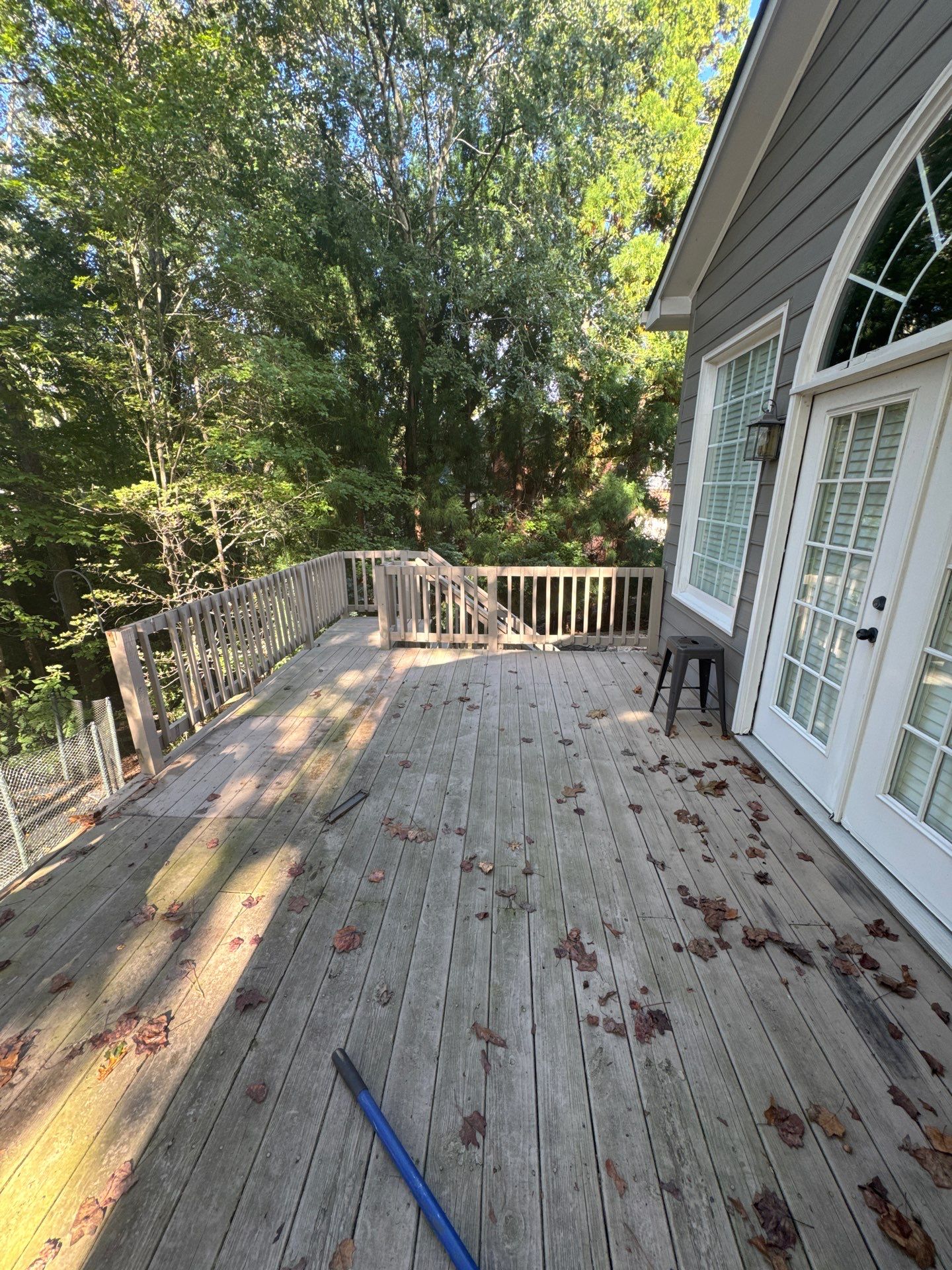 Custom Multi-Level Composite Deck and Sunroom Addition in Suwanee by Swift Home Renovations 