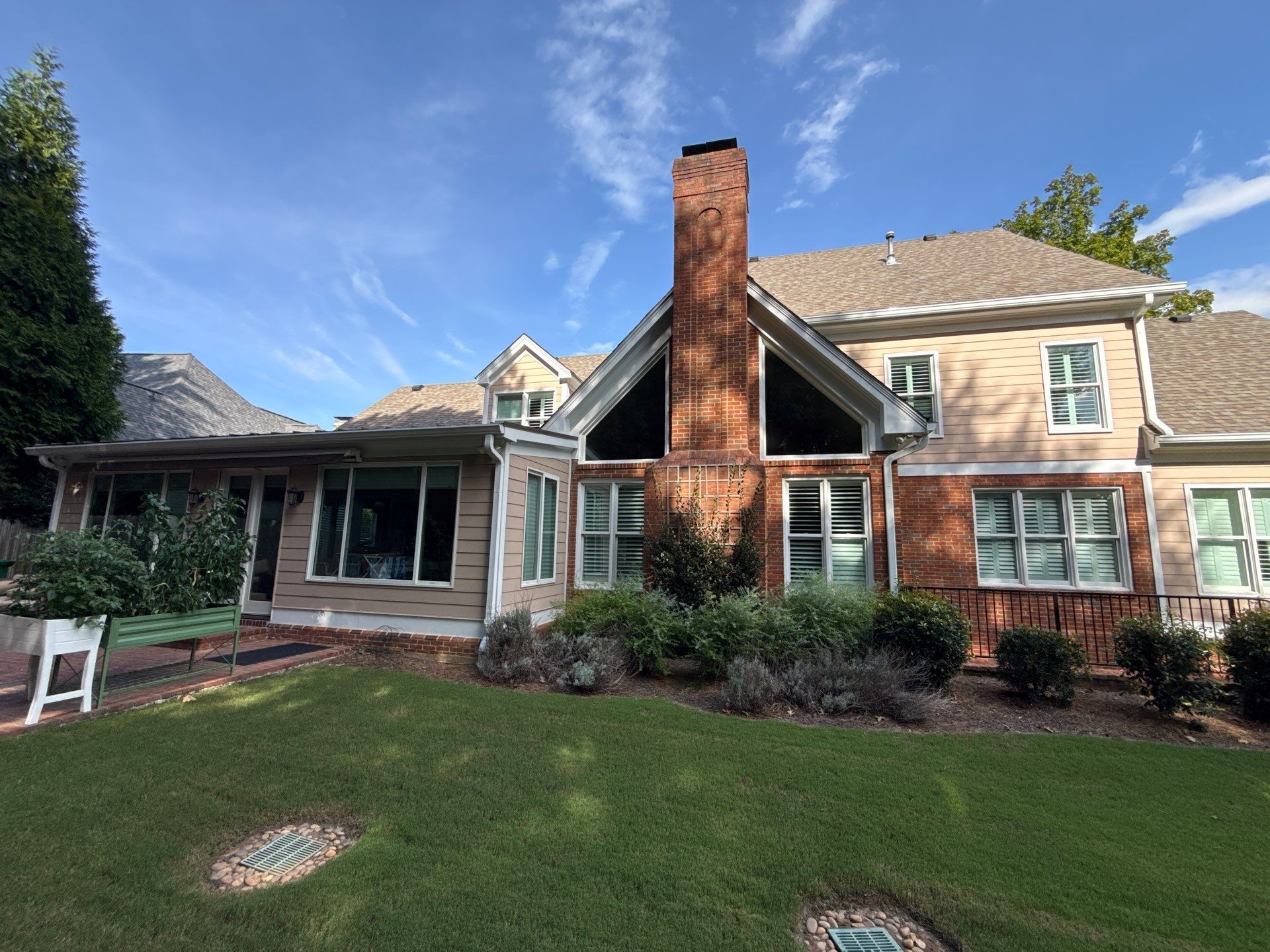 Atlanta, GA Siding and Rotted Wood Replacement, Plus Exterior Painting and Gutter Installation by Nelson Exteriors 