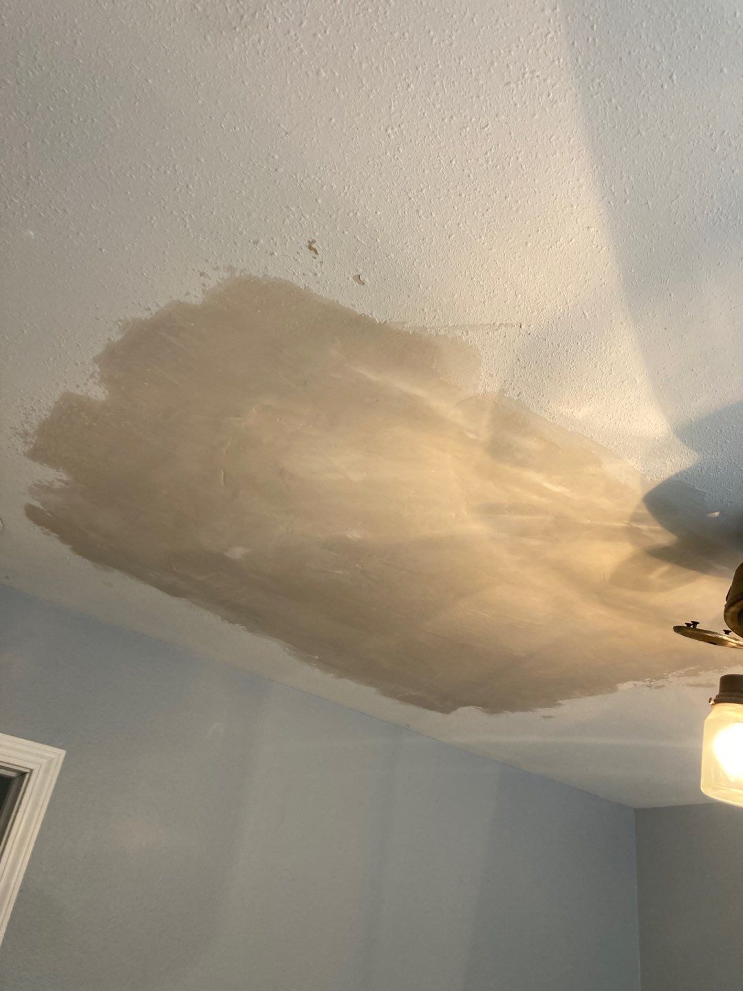 Large Ceiling Drywall Repair by Andre Handyman