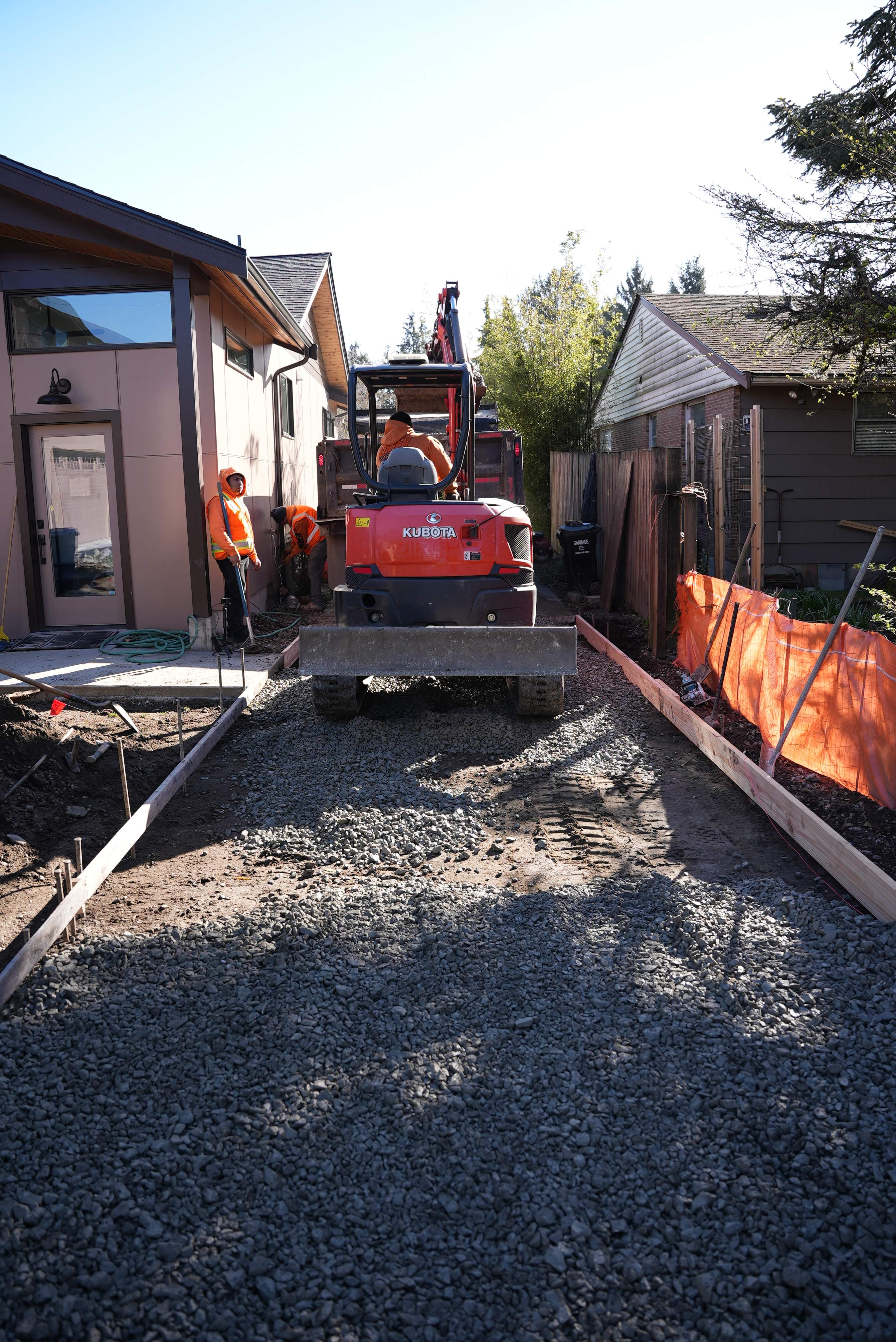 Ron | Pervious Concrete Driveway  by Jireh Asphalt & Concrete Inc 