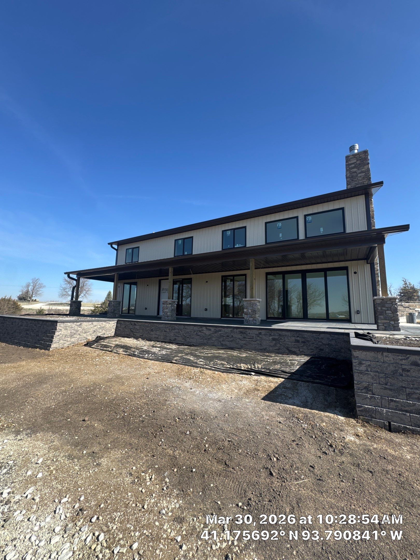 Interior Painting and Staining of Custom Home by Midwest Paint LLC