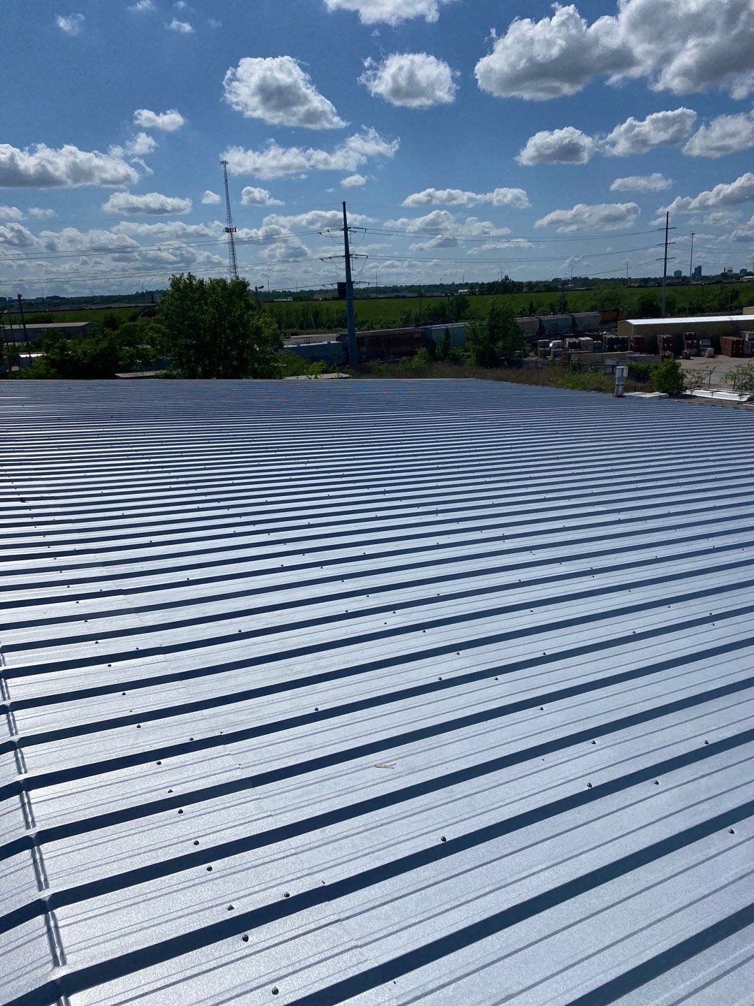Metal Roof Project in Tulsa by Decor Roofing & Restoration