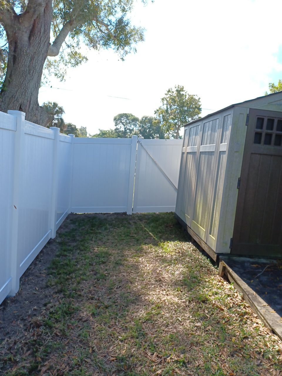 Venice, FL 6 ft. Tall White Vinyl Privacy Fence  by Asap fence and gates, LLC