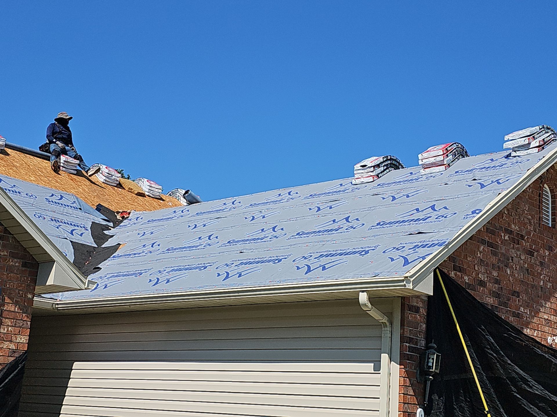 Residential Roofing & Gutter + Downspouts Install by Titan Commercial & Residential Roofing 