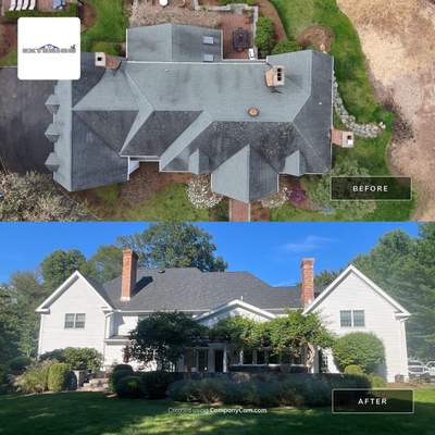 Residential Roofing Installation using Owens Corning TruDefinition Duration - Onyx Black