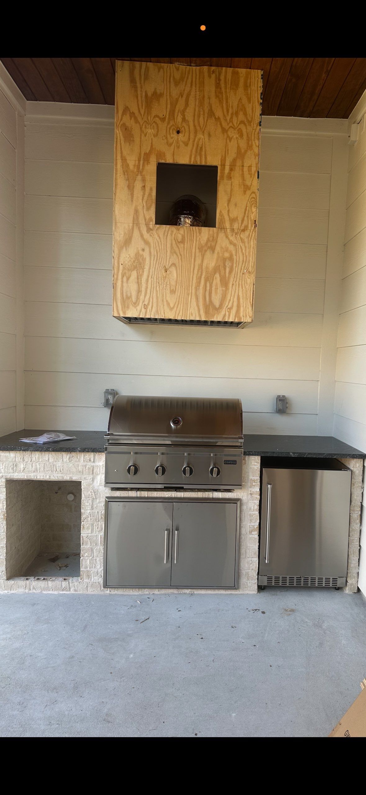 Masonry Outdoor Kitchen and Grill Station Installation in Houston by Apex Conventional Stucco Llc
