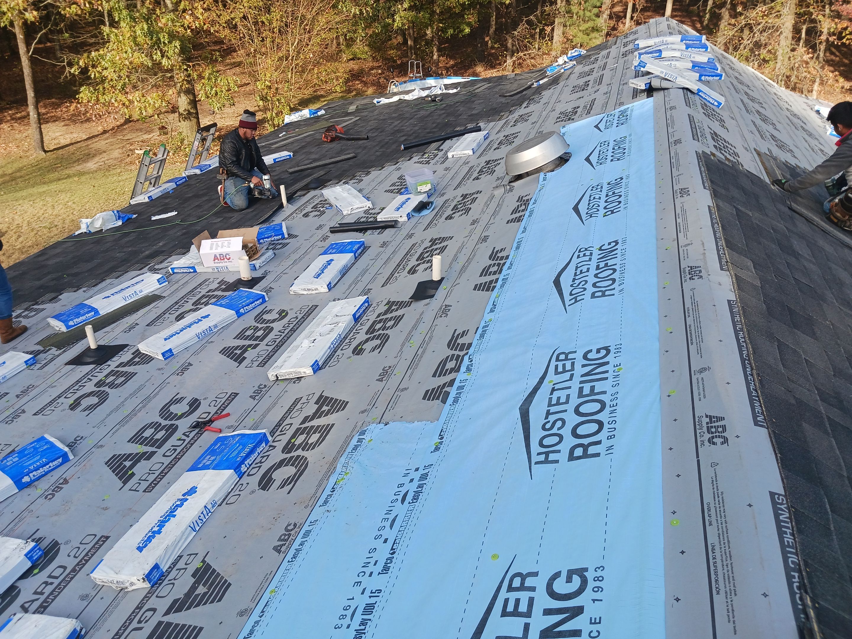 Residential Roof Replacement in Nashville, Arkansas by Hostetler Roofing