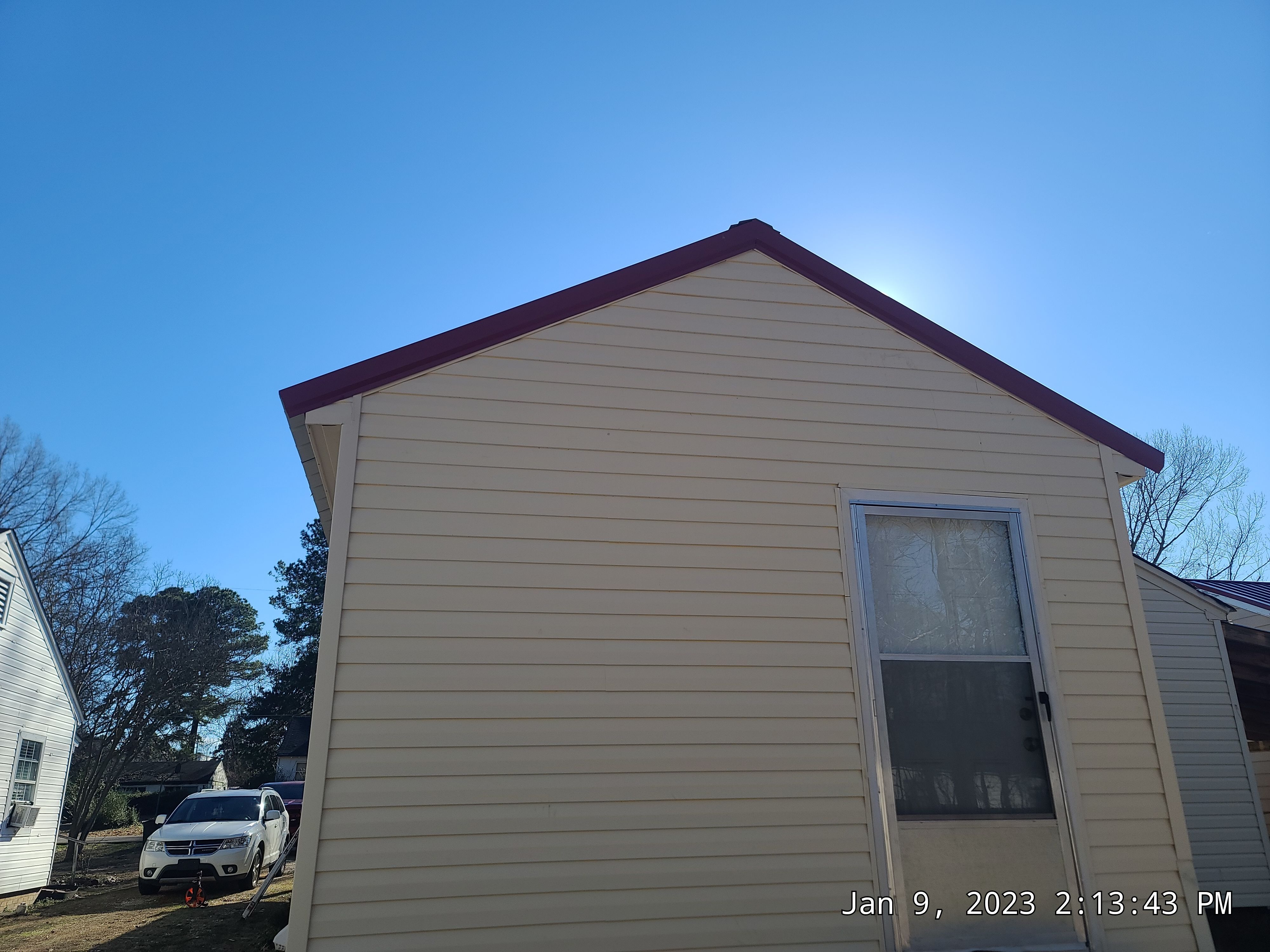 Residential Roofing Installation using 29 gauge metal by Hostetler Roofing