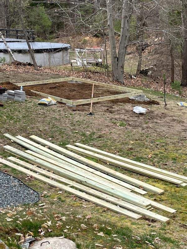 Platform deck construction and gazebo assembly by Freedom Handyman Services