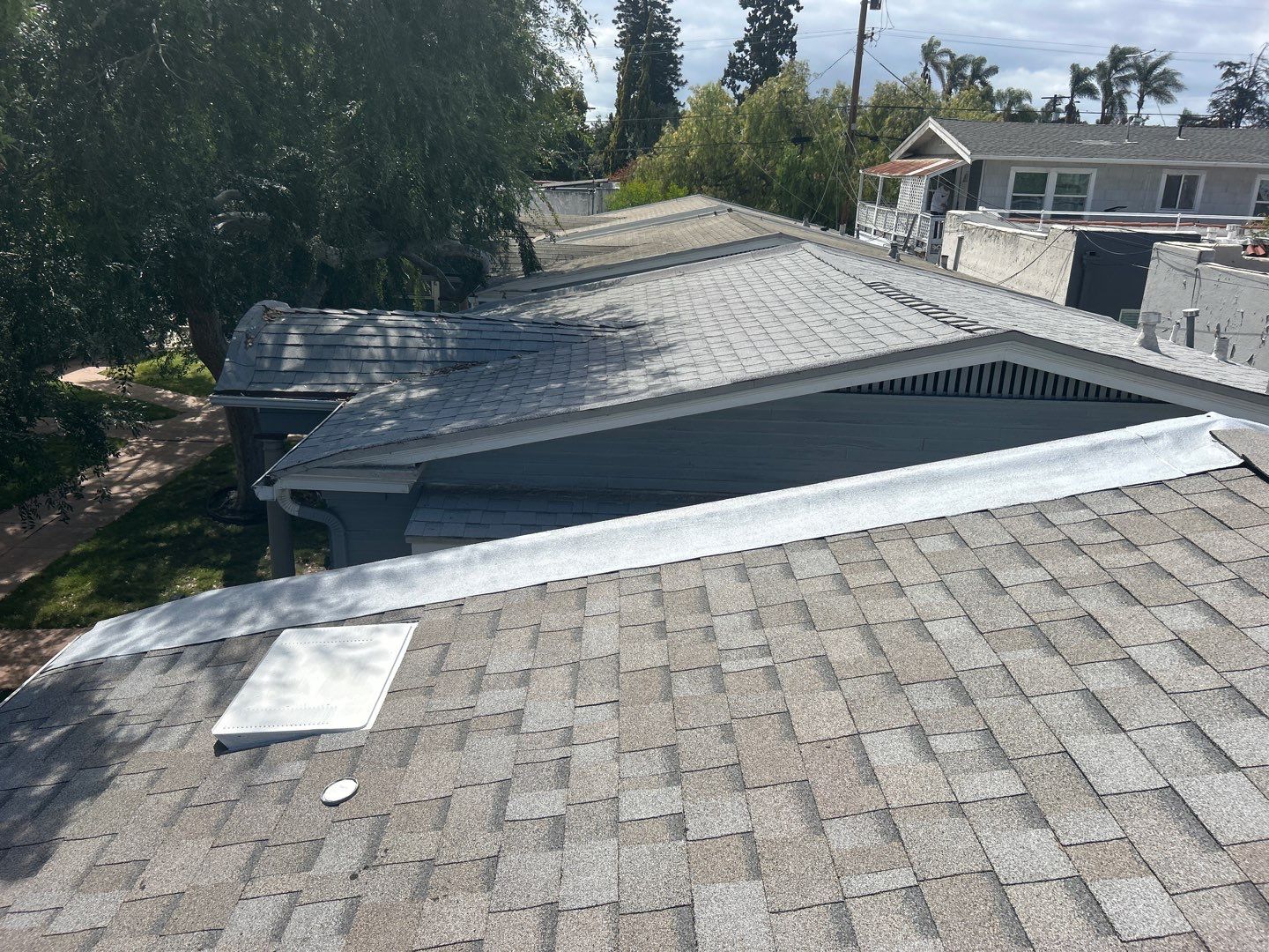 Architectural Asphalt Shingle Roof Replacement in San Diego by Reliable Roofing San Diego Inc.