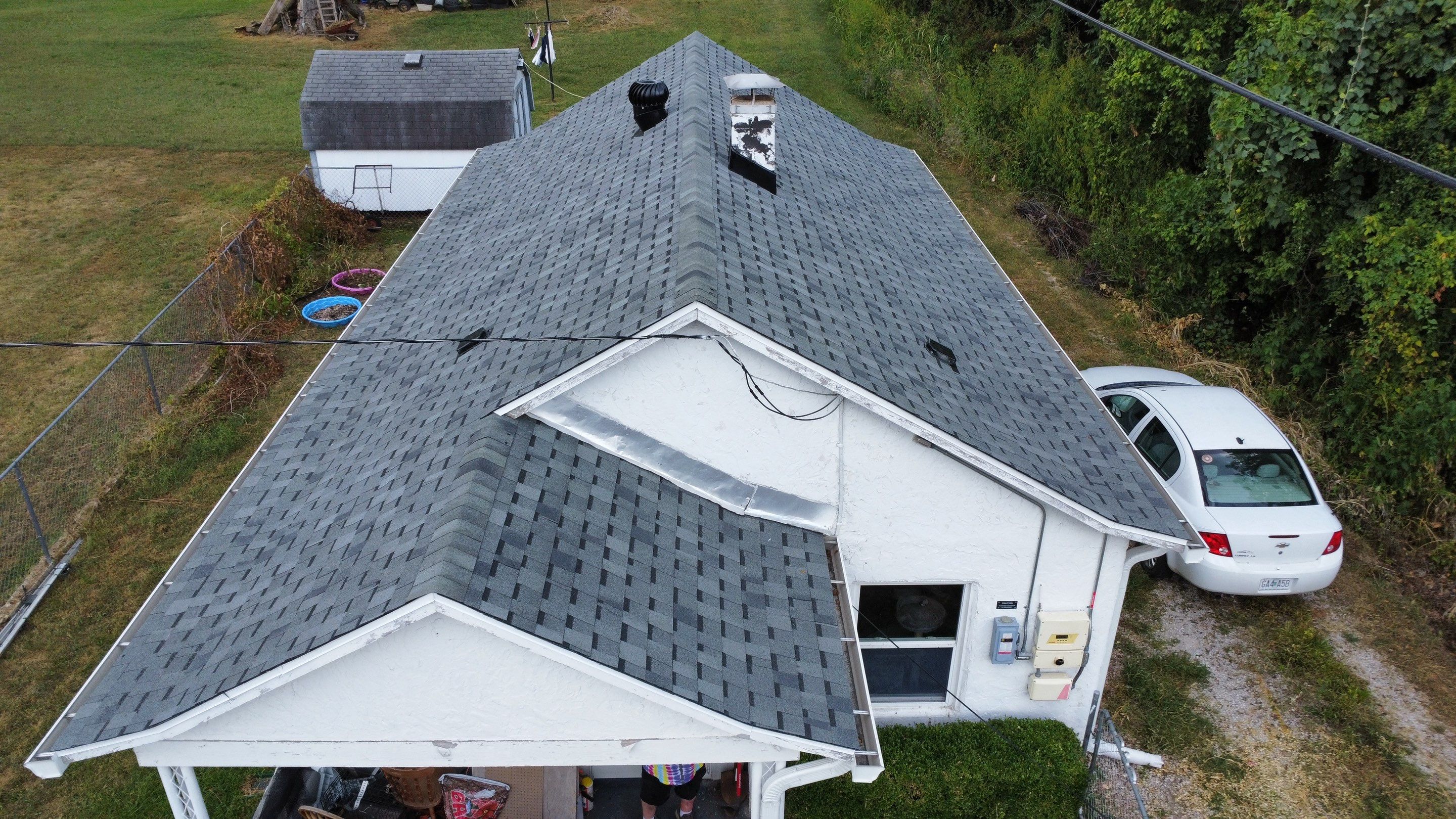 Residential Roofing Install - Atlas Pinnacle Pristine Shingles - Color Hearthstone  by Titan Commercial & Residential Roofing 