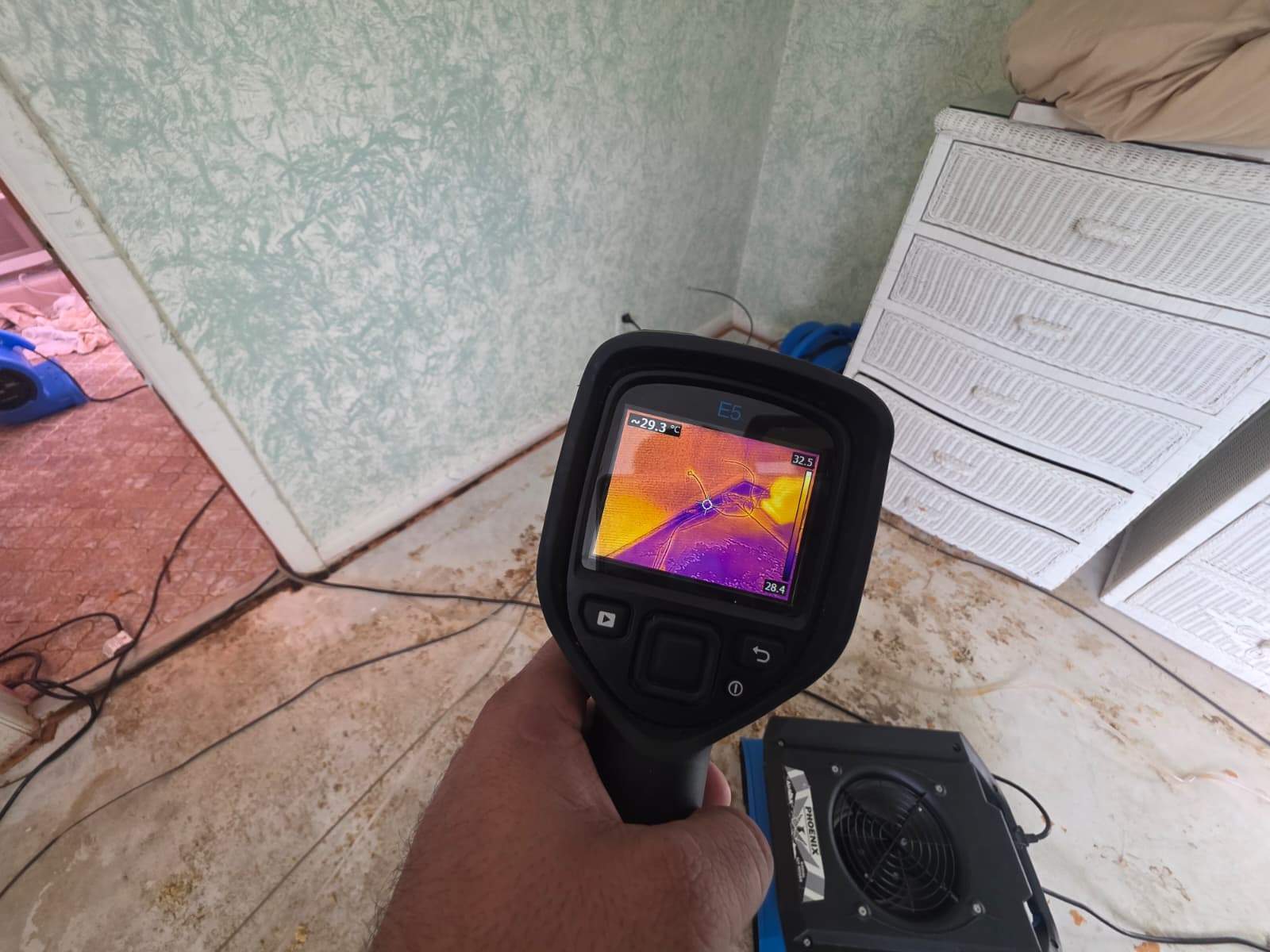 Water Damage Restoration and Structural Drying in Palm Beach Gardens by SuperClean
