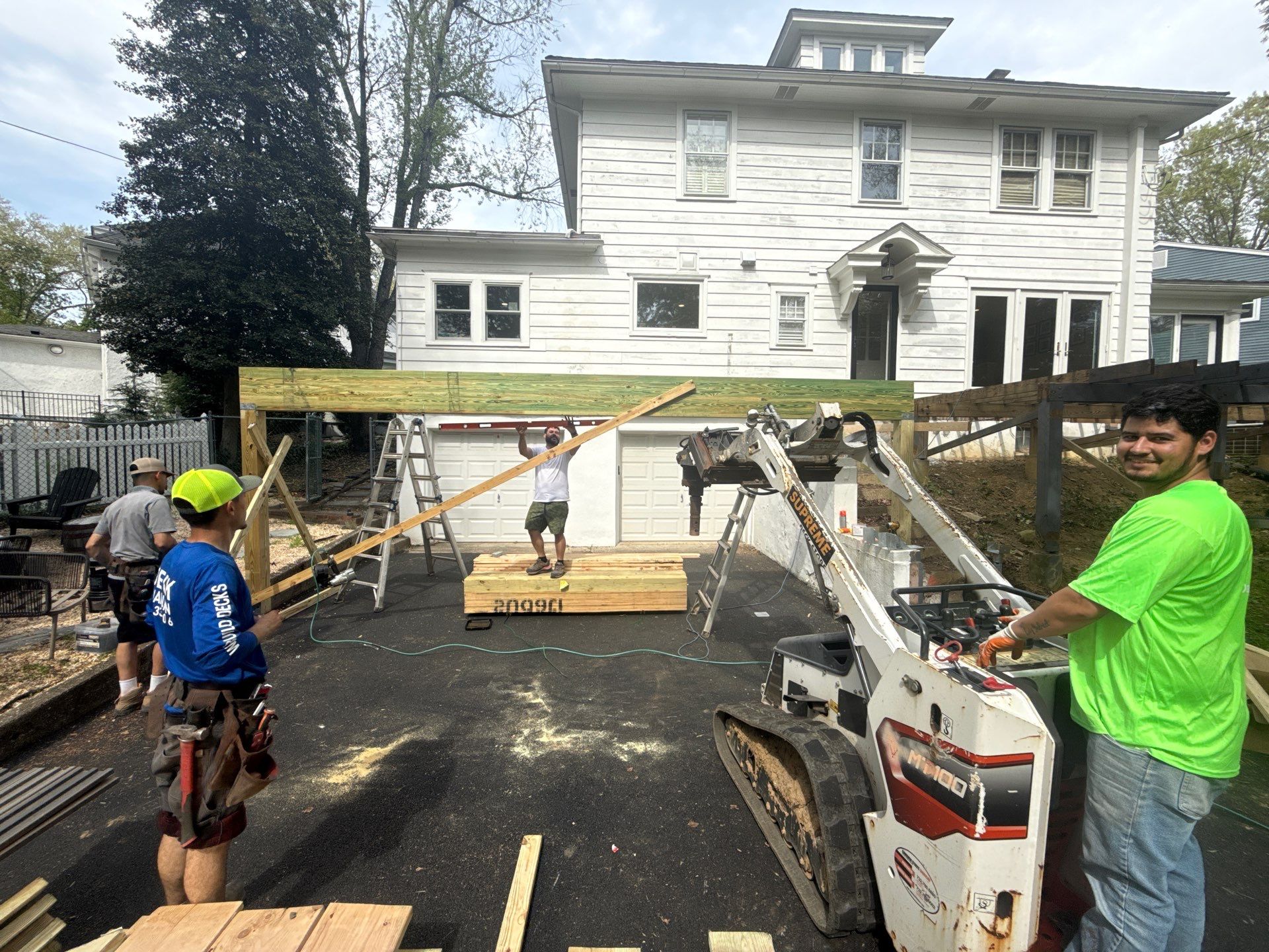 New deck and porch in Moorestown by deck guardian